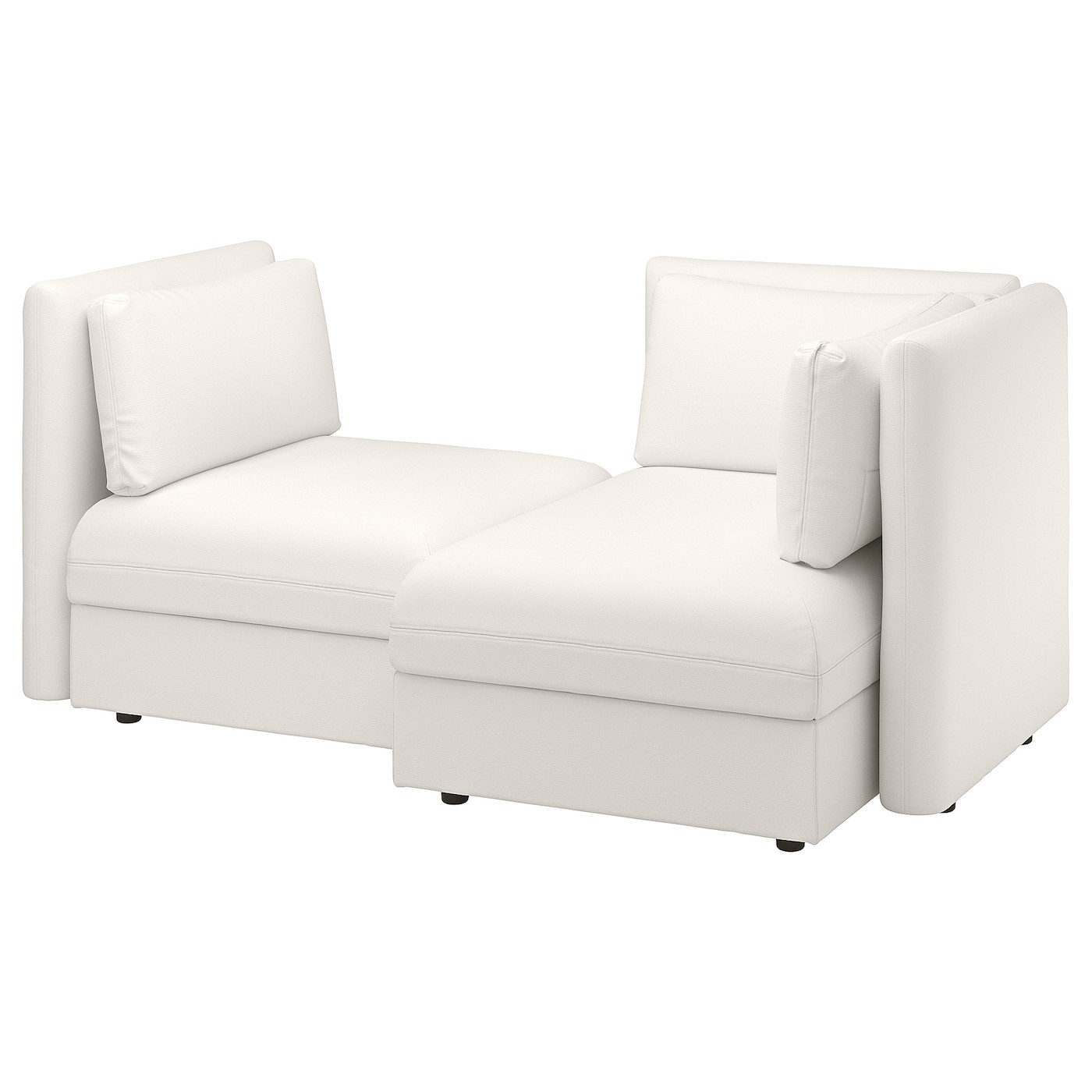 VALLENTUNA 2-seat modular sofa with sofa-bed