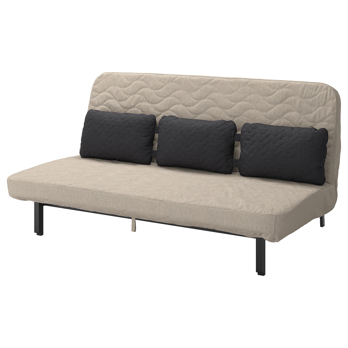 NYHAMN Sofa-bed with triple cushion