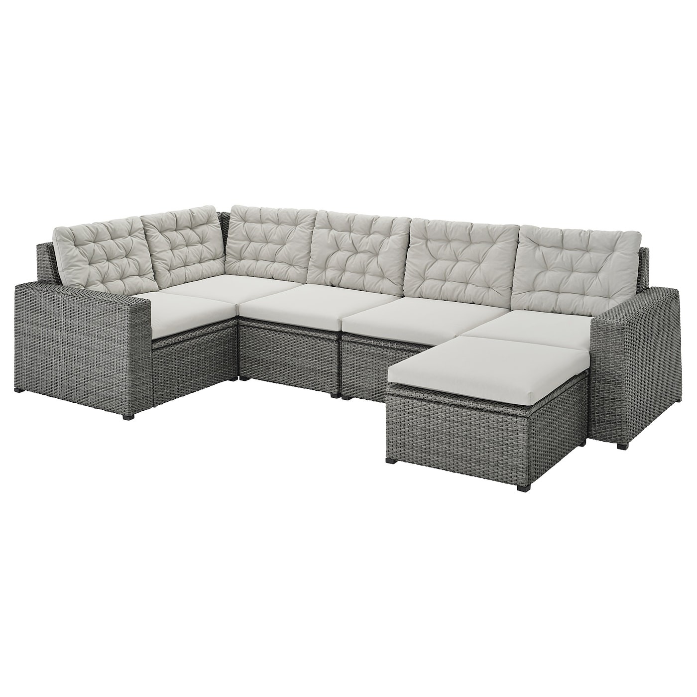 SOLLERÖN Modular corner sofa 4-seat, outdoor