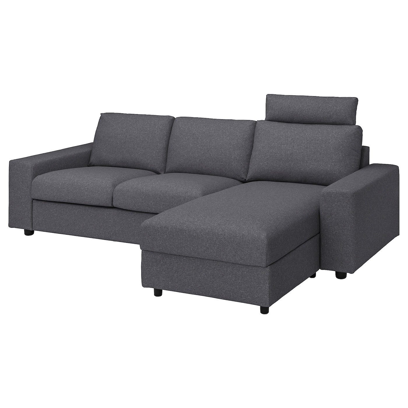 VIMLE 3-seat sofa with chaise longue