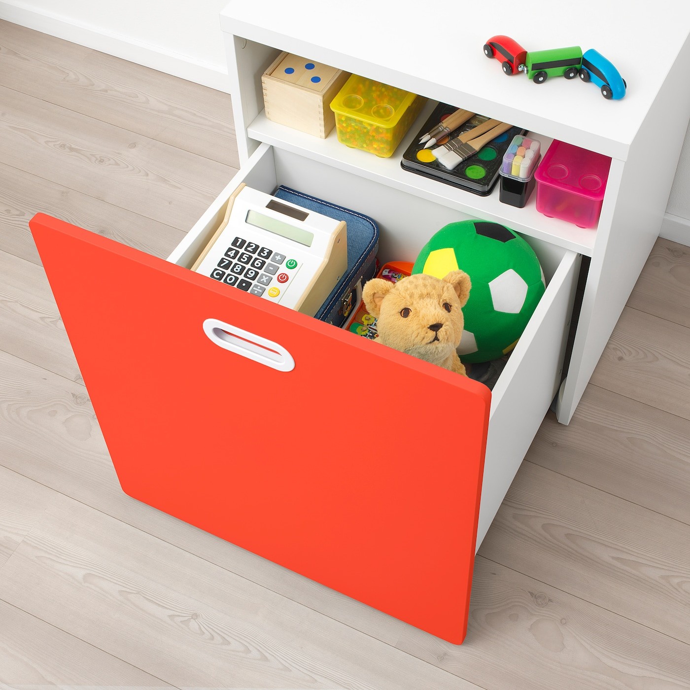 STUVA / FRITIDS Toy storage with wheels