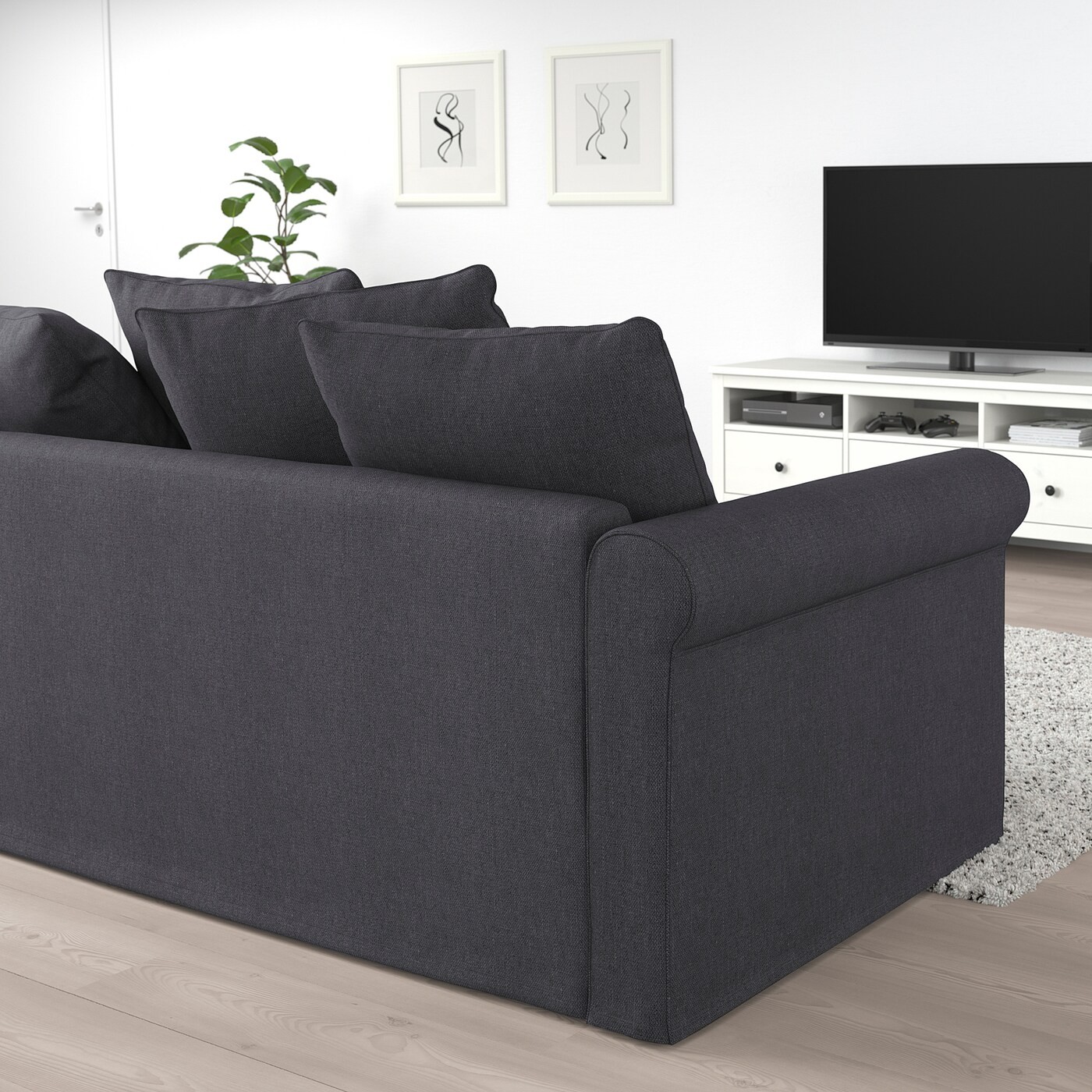 GRÖNLID 3-seat sofa-bed