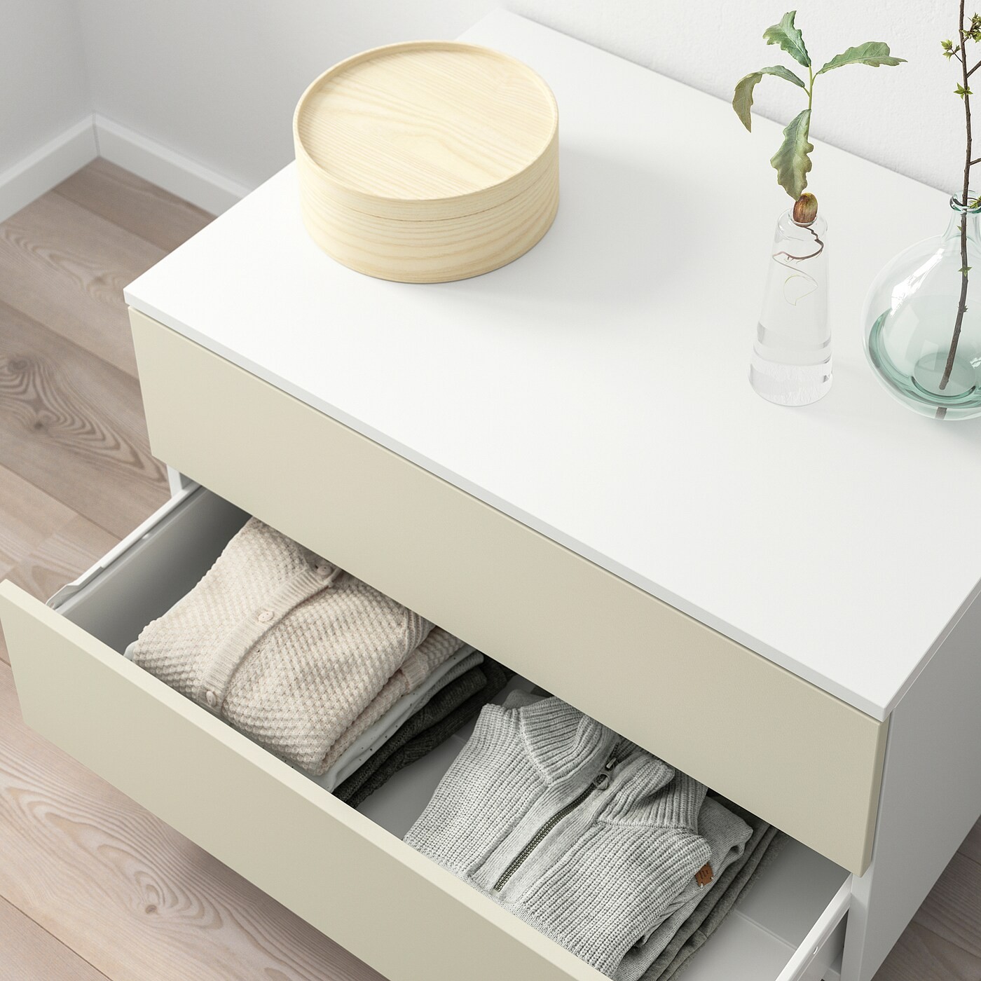 PLATSA Chest of 2 drawers