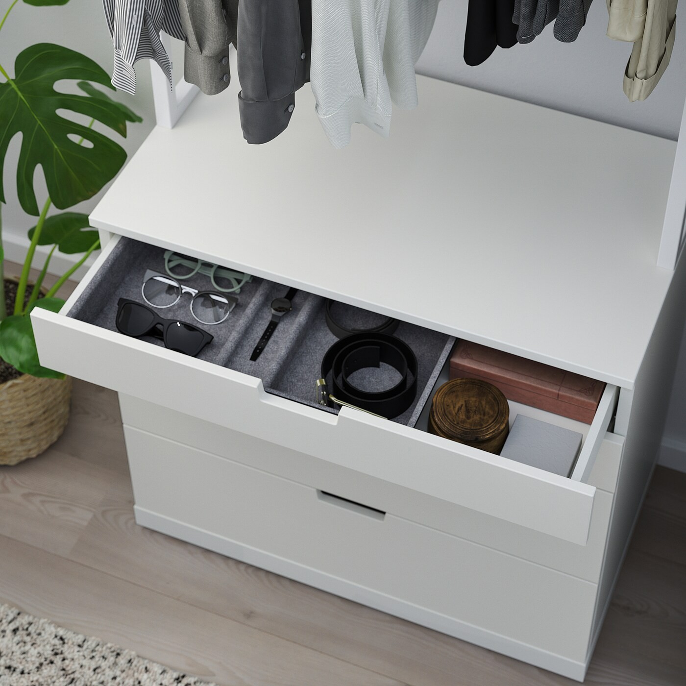 NORDLI Chest of 4 drawers