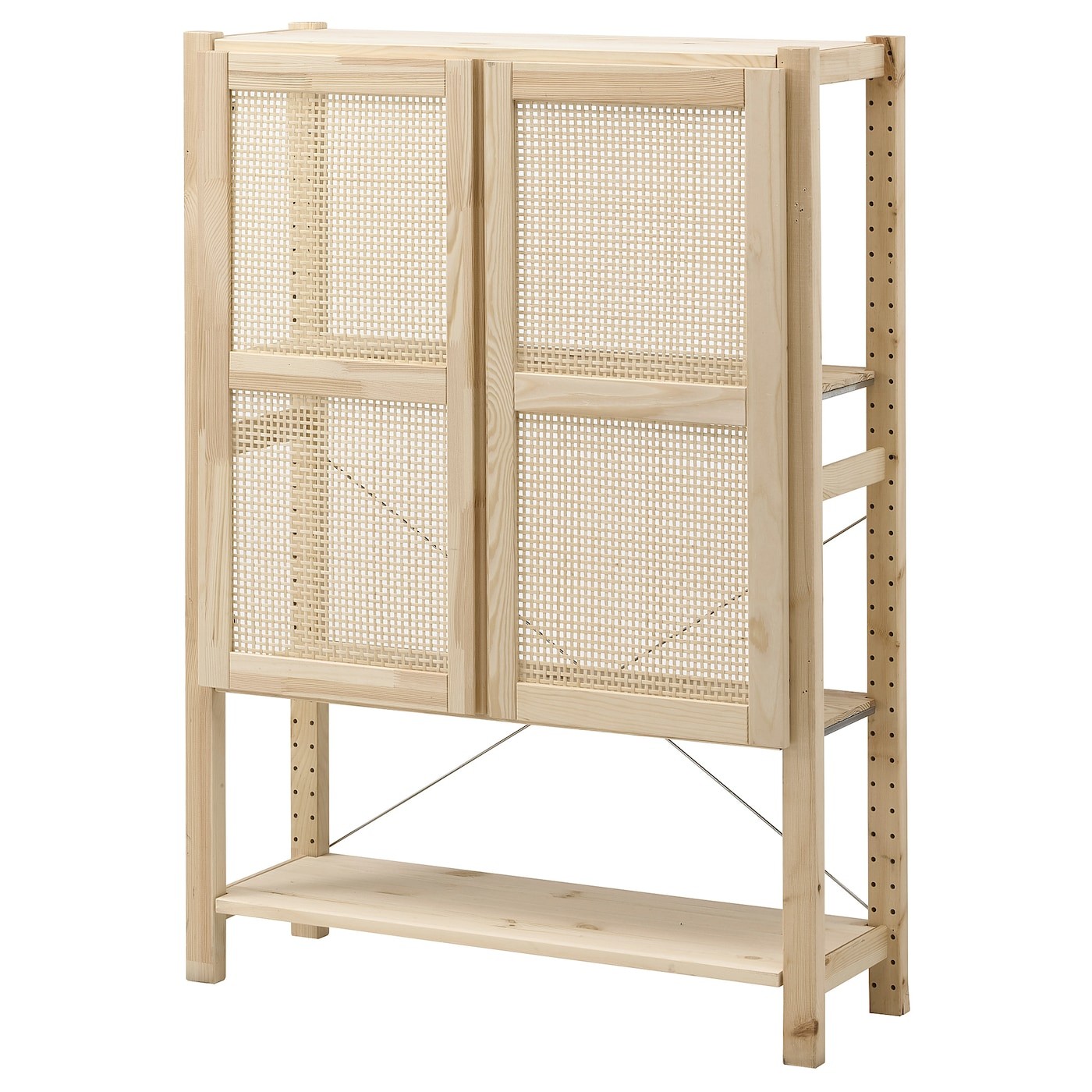 IVAR Shelving unit with doors