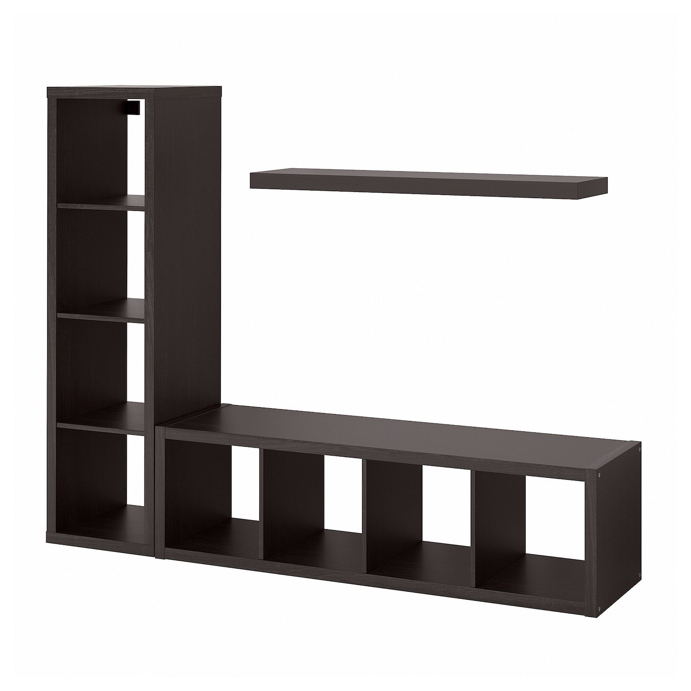 KALLAX / LACK Storage combination with shelf