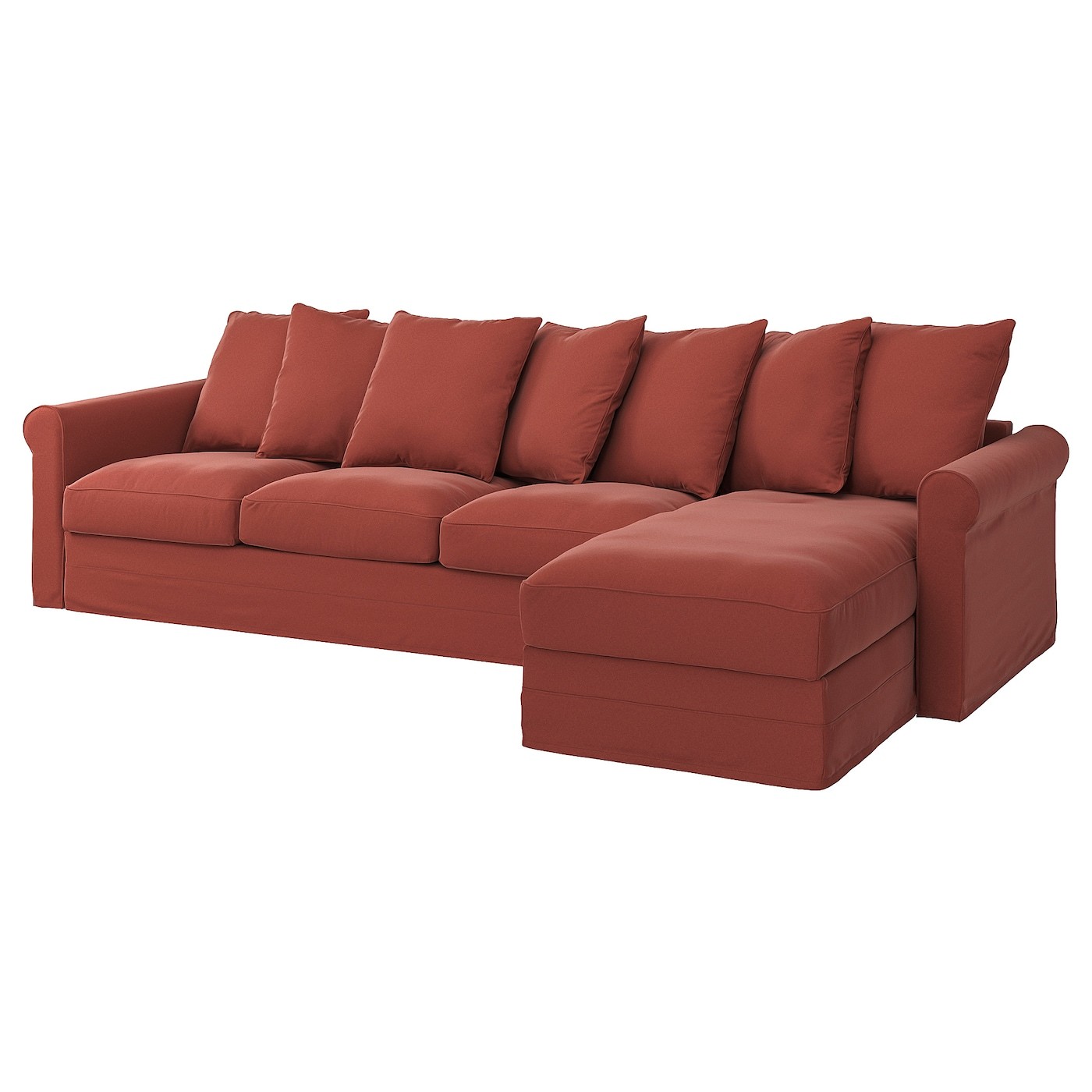 GRÖNLID 4-seat sofa with chaise longue