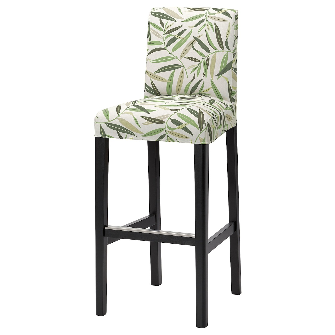 BERGMUND Bar stool with backrest