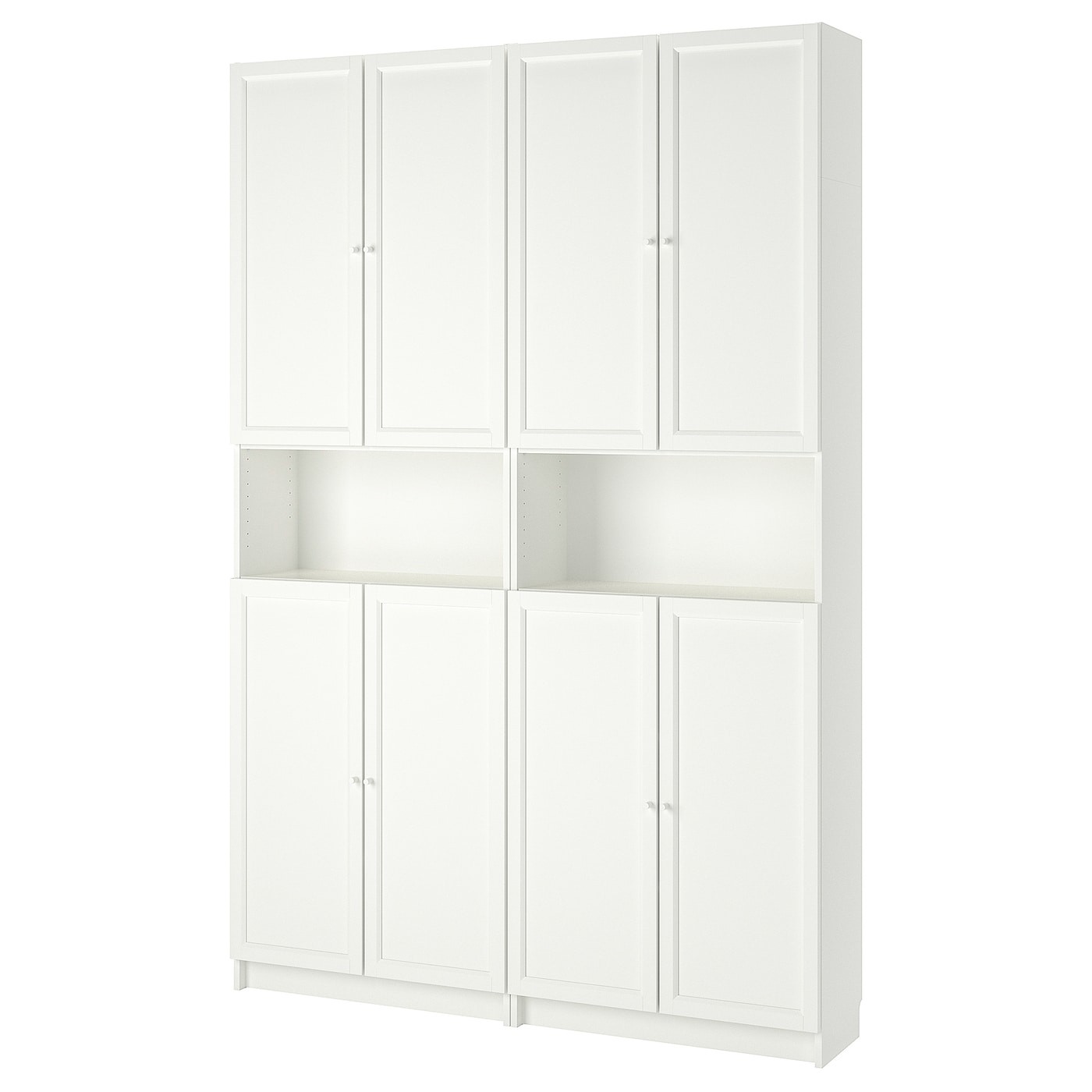 BILLY / OXBERG Bookcase w height extension ut/drs