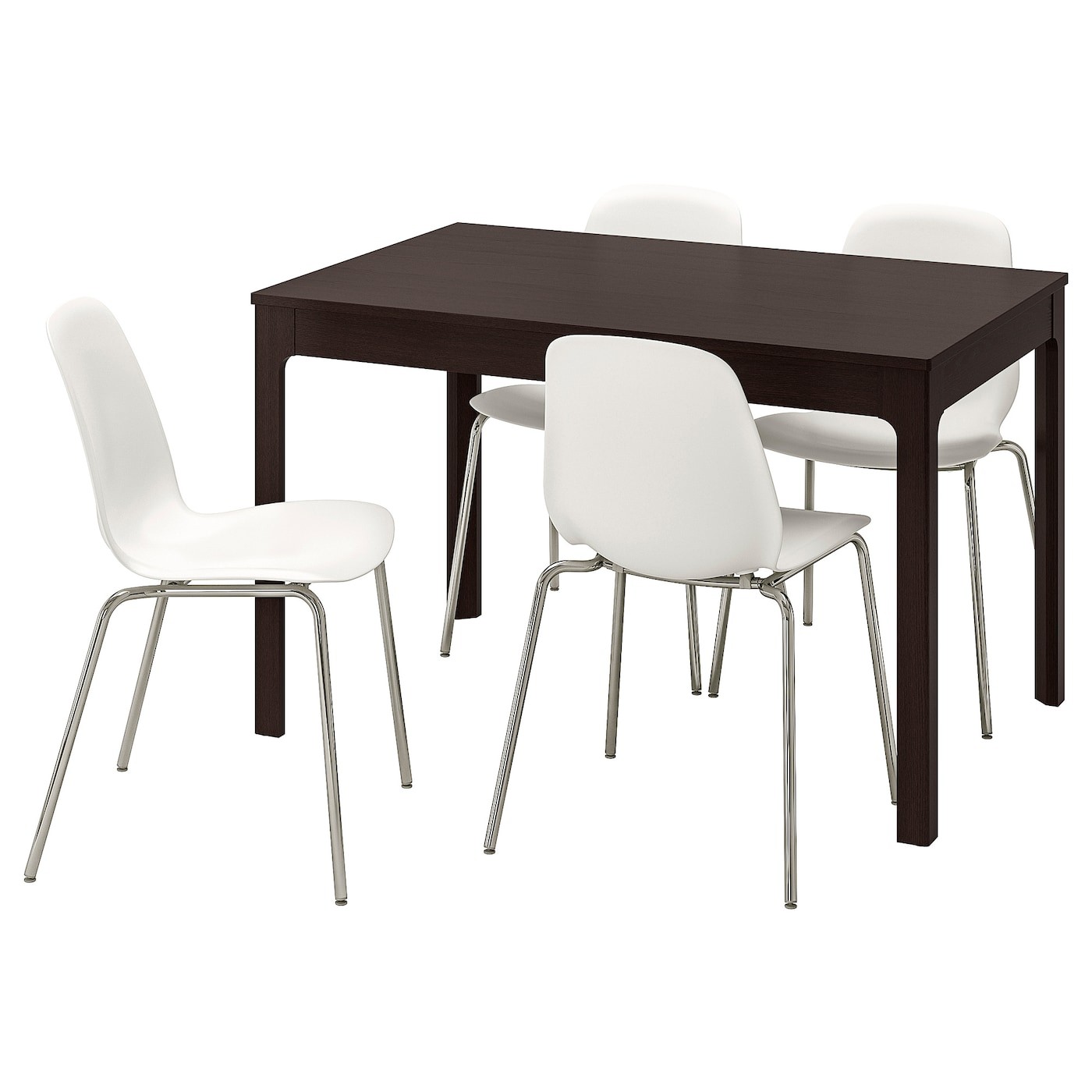 EKEDALEN / BERGMUND Table and 4 chairs