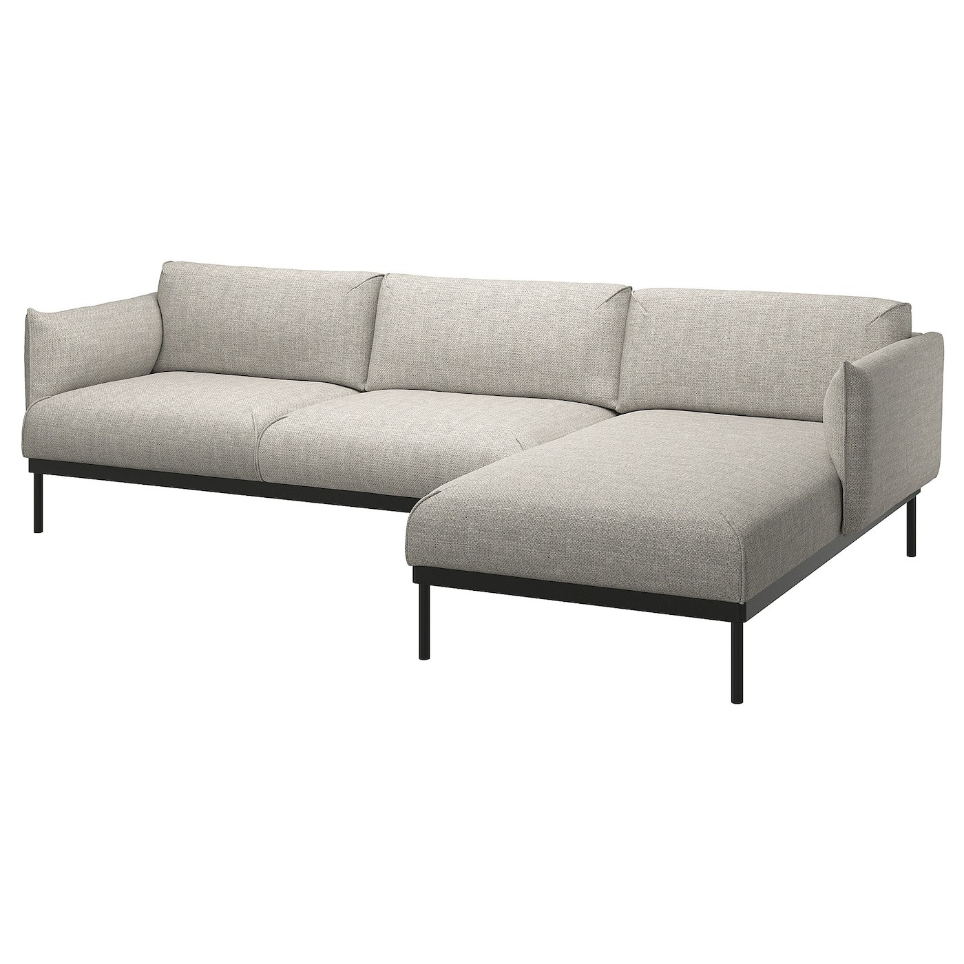 ÄPPLARYD 3-seat sofa with chaise longue