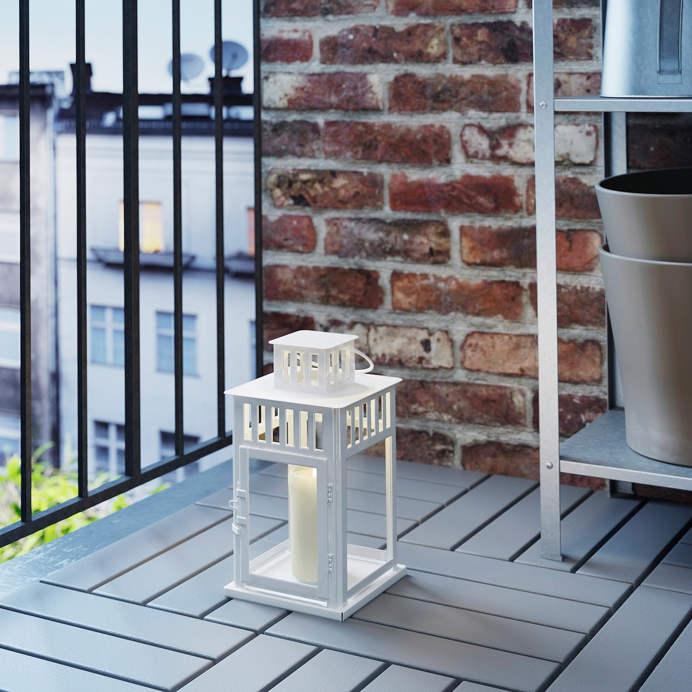 BORRBY Lantern for block candle