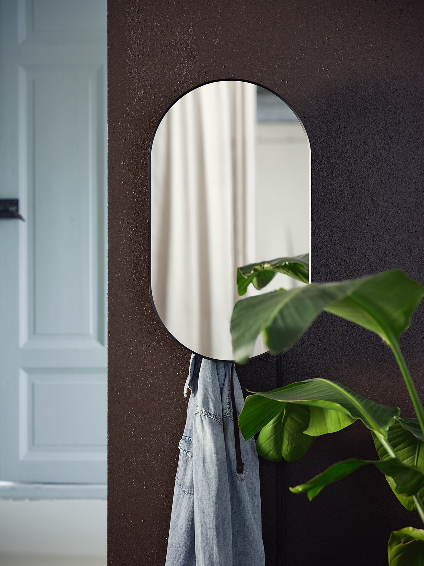 LINDBYN Mirror with storage