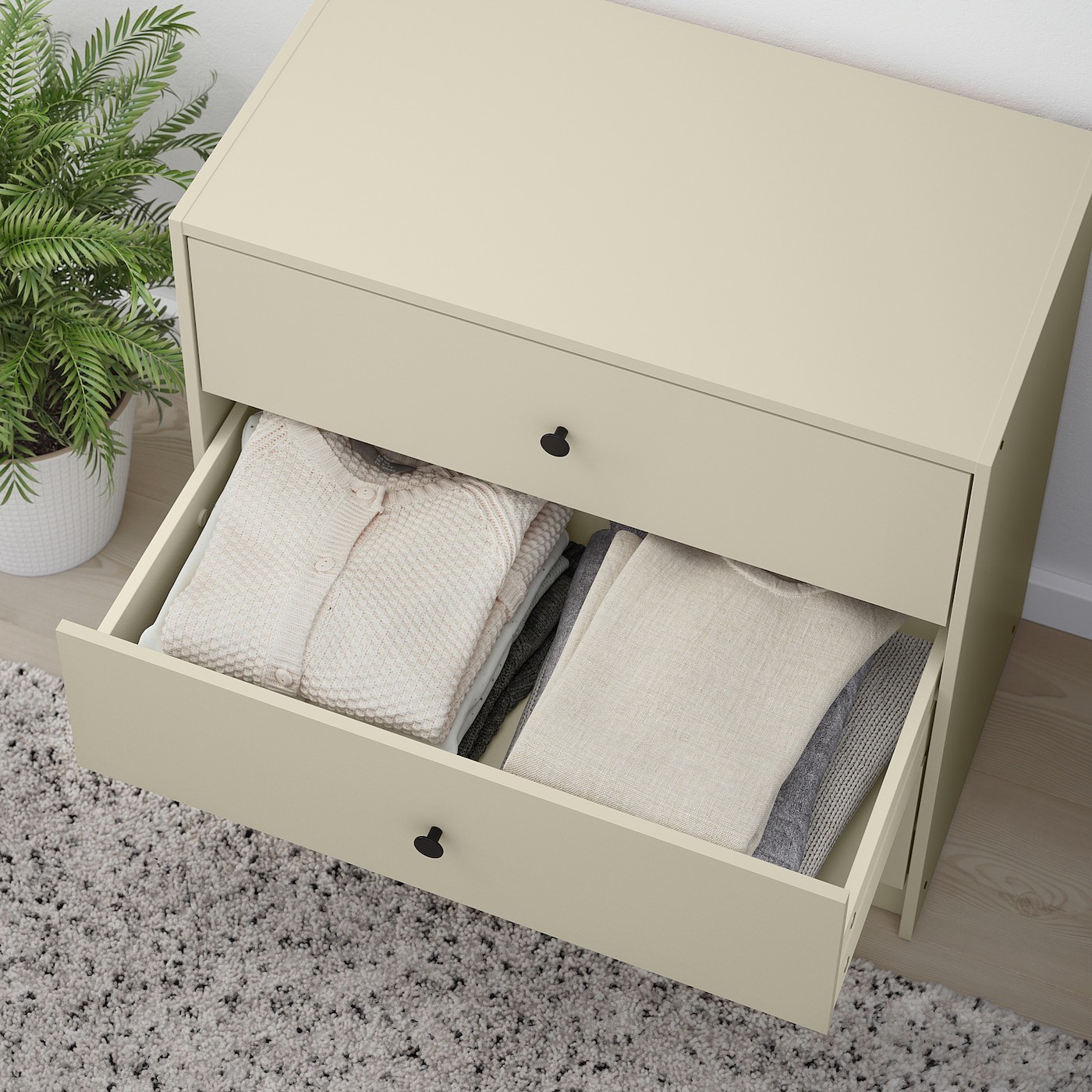 GURSKEN Chest of 3 drawers