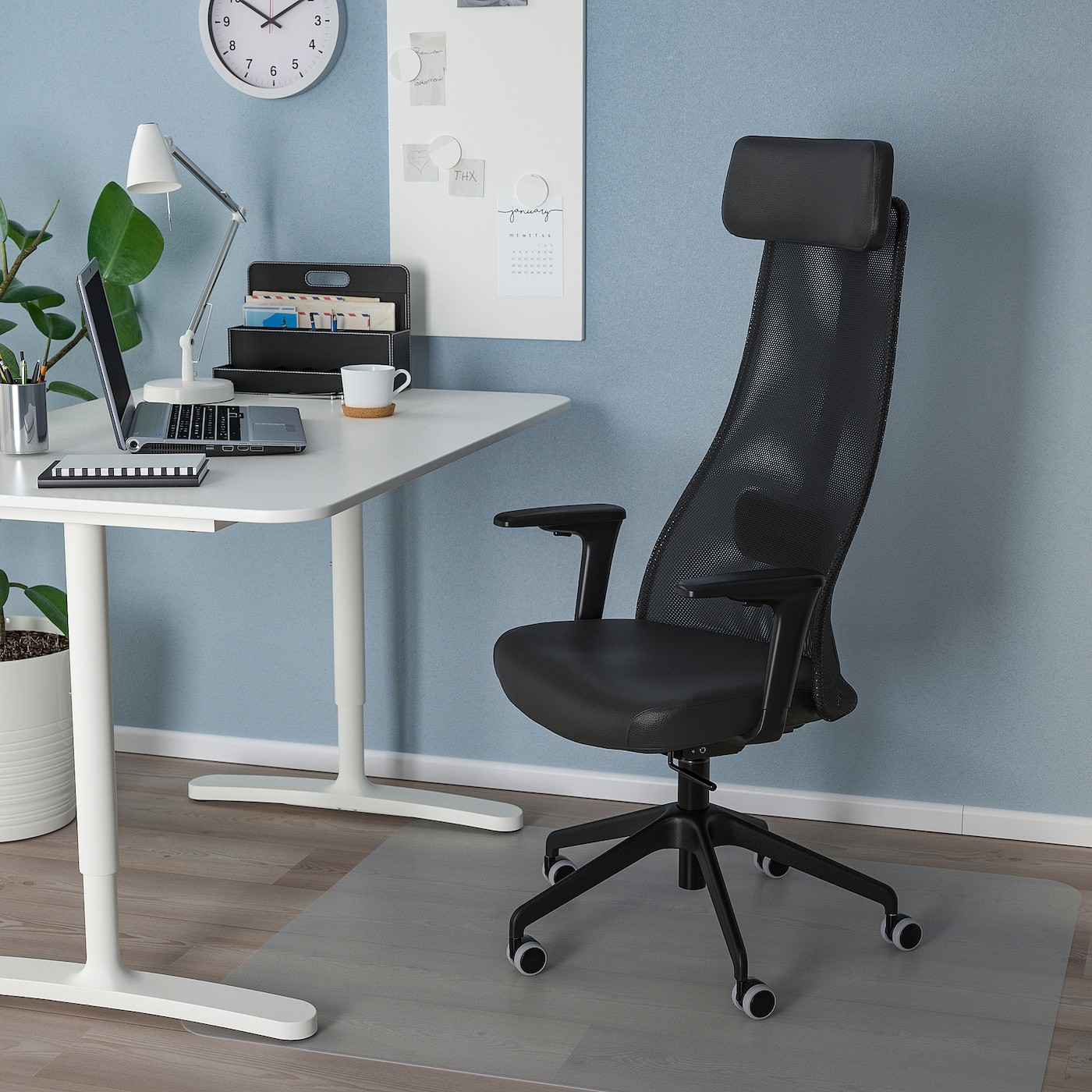 JÄRVFJÄLLET Office chair with armrests