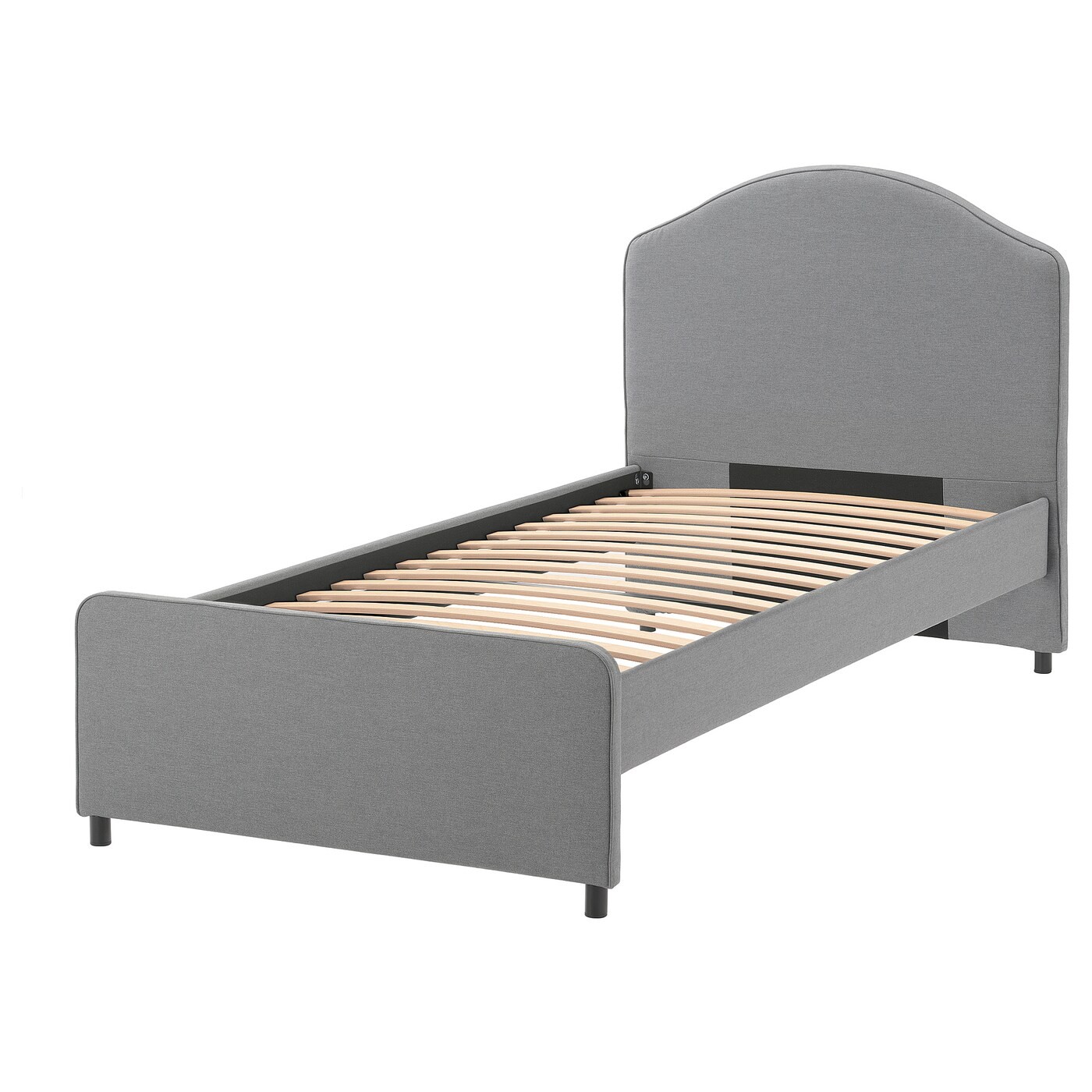 HAUGA Upholstered bed frame