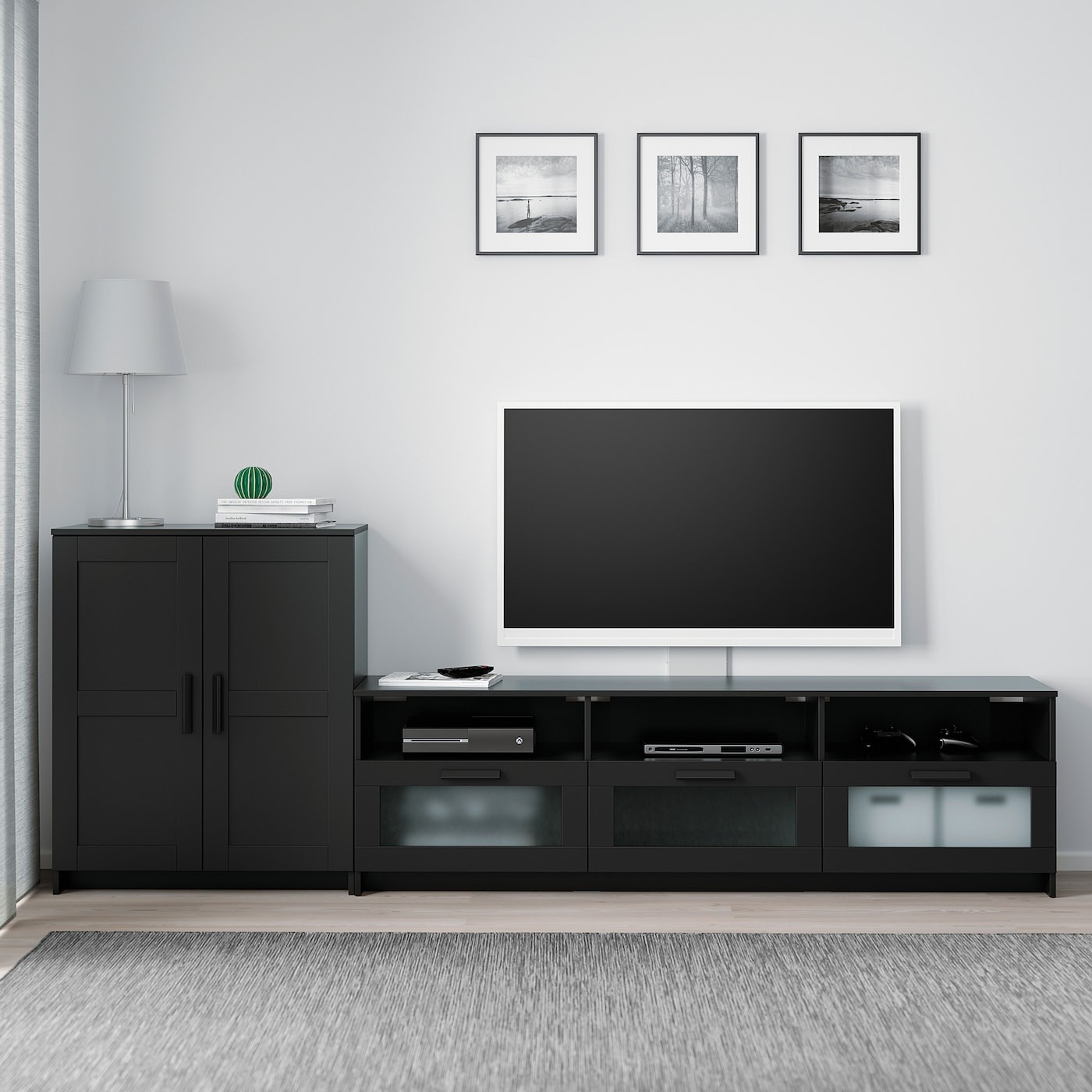 BRIMNES TV storage combination