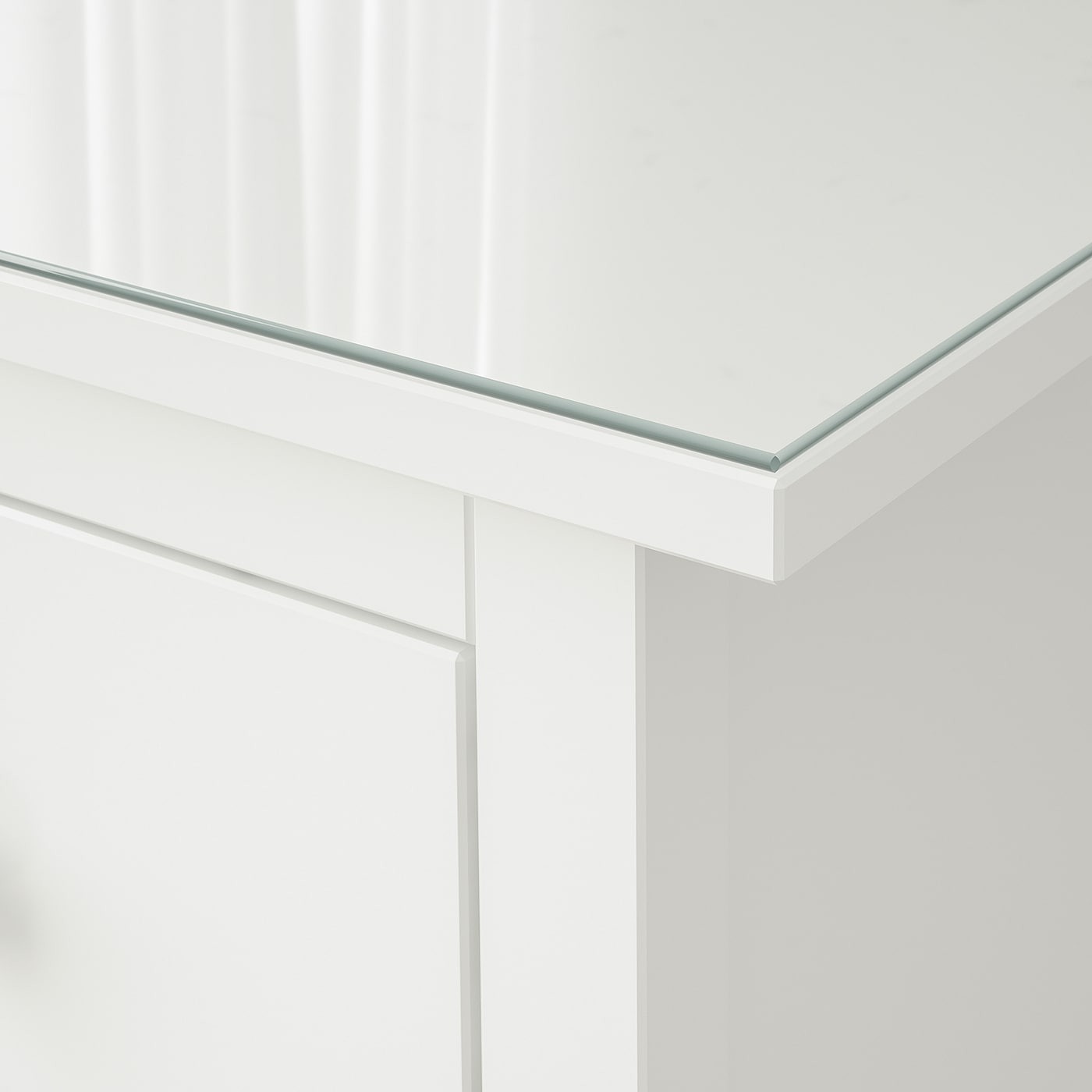 HEMNES Glass top