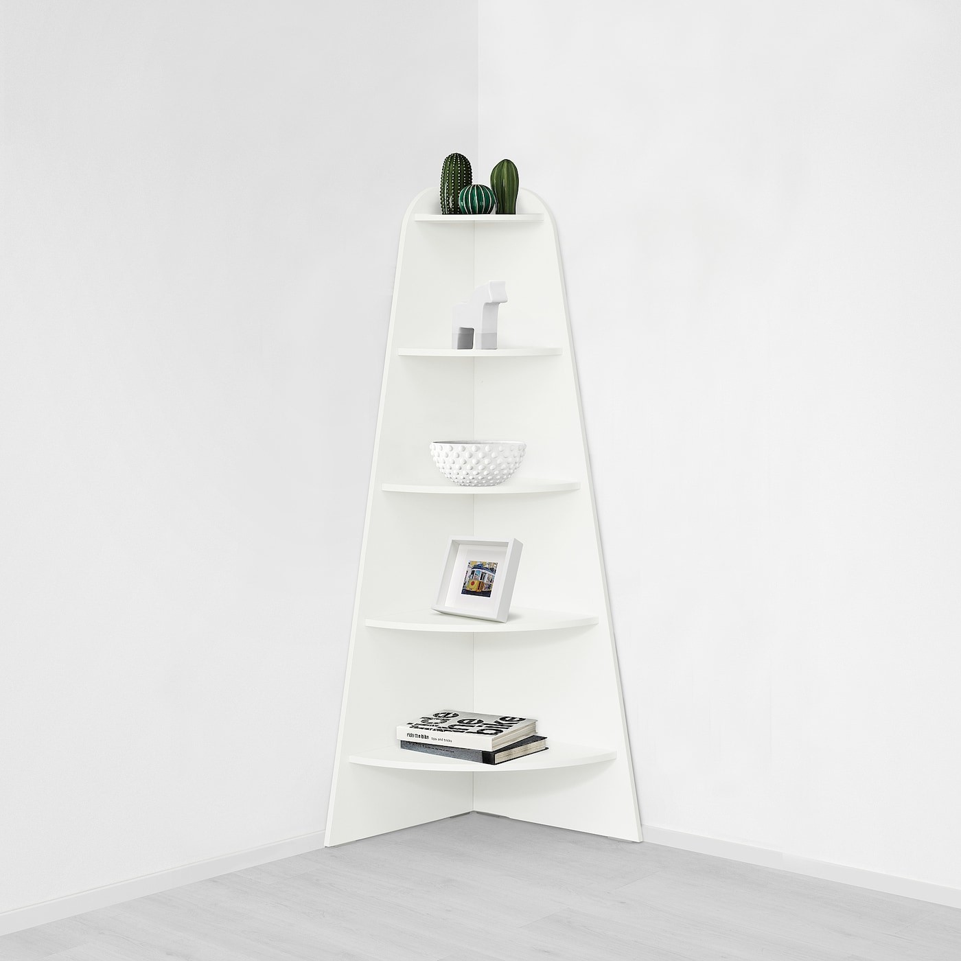 VARBY Corner shelf unit