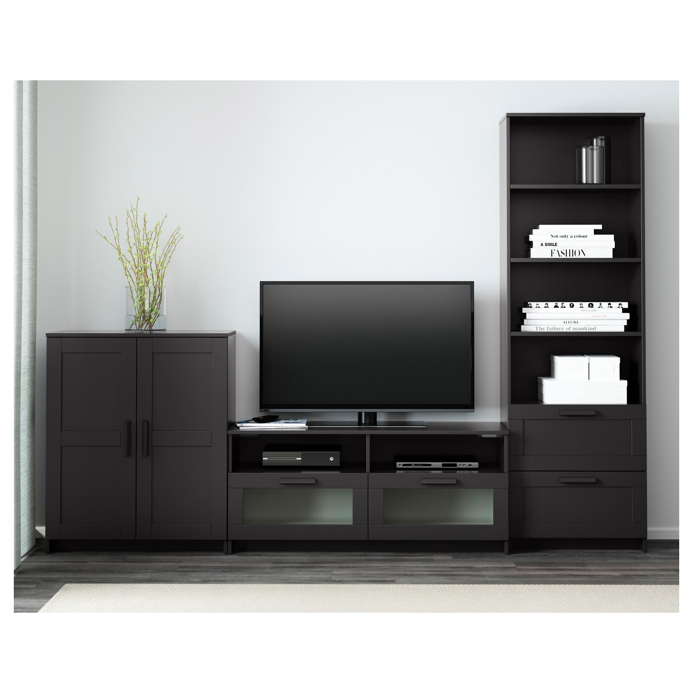 BRIMNES TV storage combination