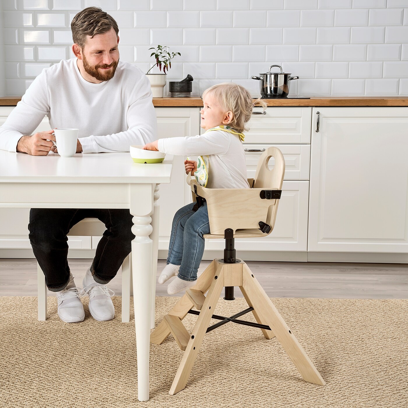 GRÅVAL Junior/highchair with tray