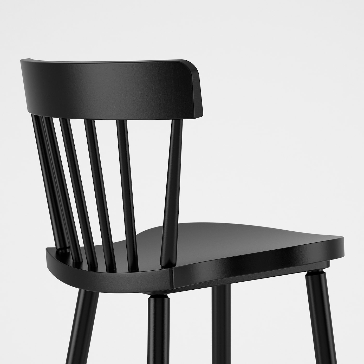 NORRARYD Bar stool with backrest