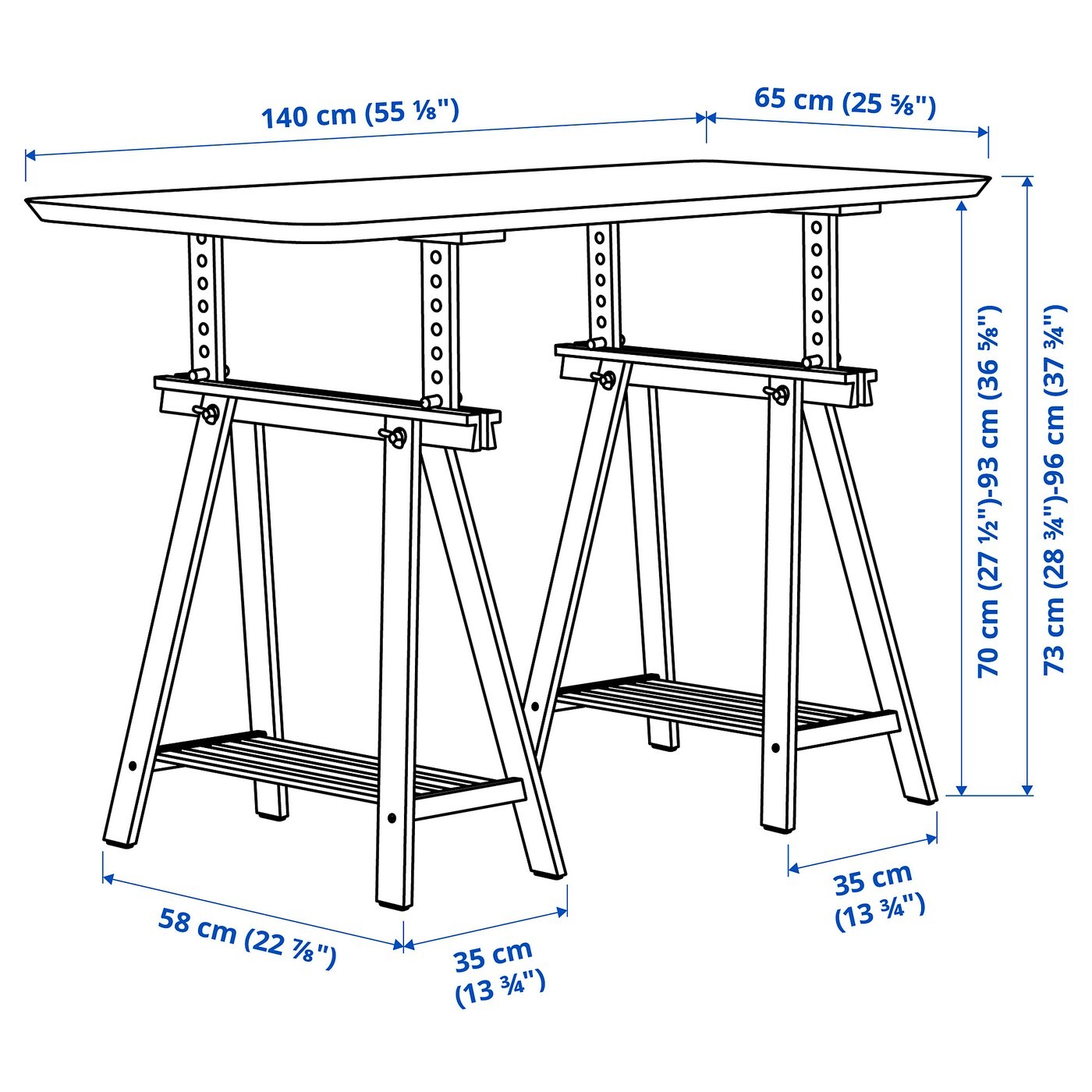 ANFALLARE / MITTBACK Desk