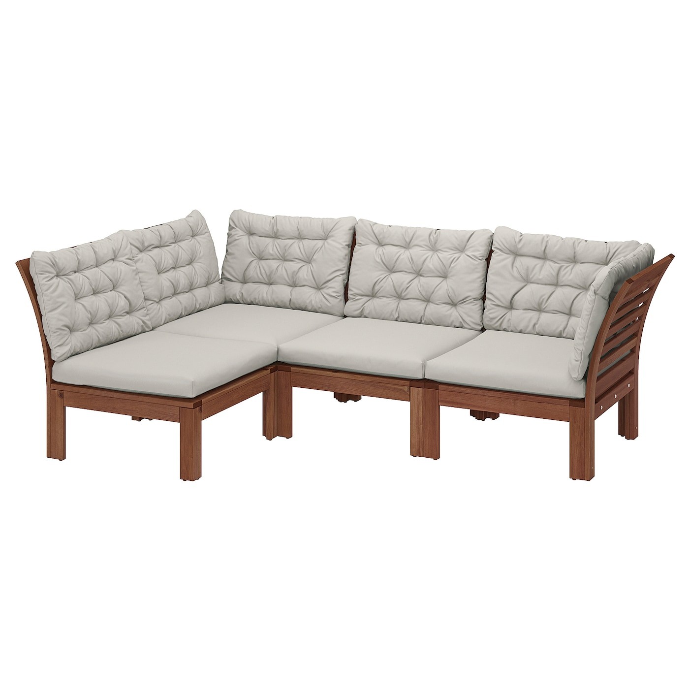 ÄPPLARÖ Modular corner sofa 3-seat, outdoor