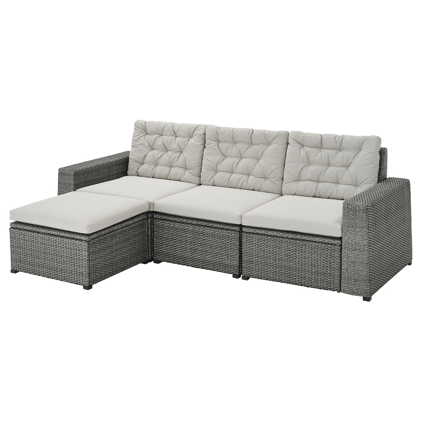 SOLLERÖN 3-seat modular sofa, outdoor