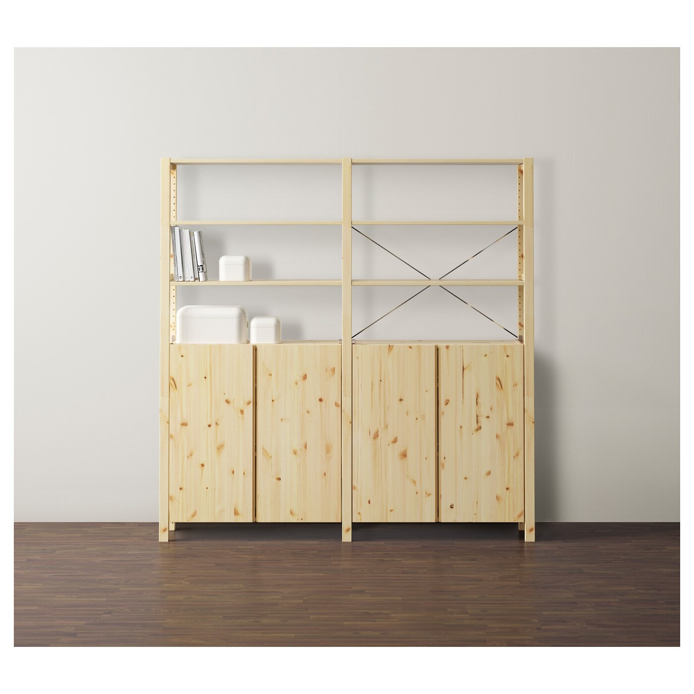 IVAR 2 sections/shelves/cabinet