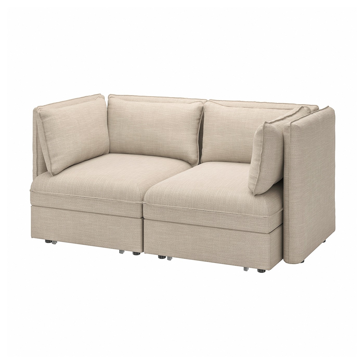 VALLENTUNA 2-seat modular sofa w 2 sofa-beds