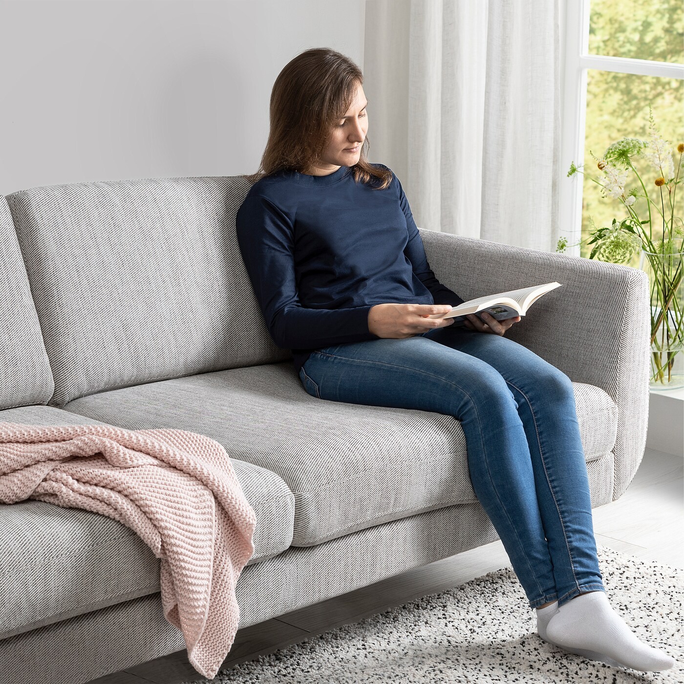 SMEDSTORP 3-seat sofa