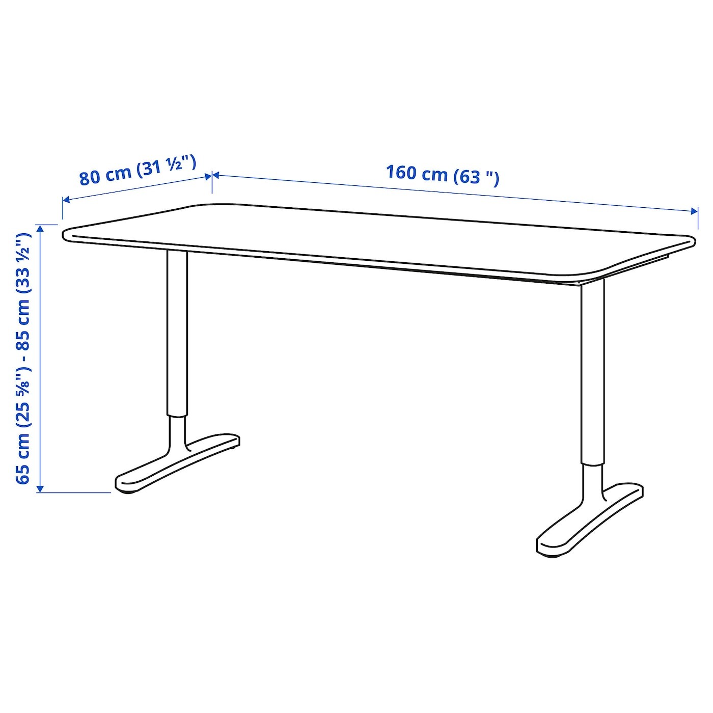 BEKANT/MARKUS / EKET Desk and storage combination