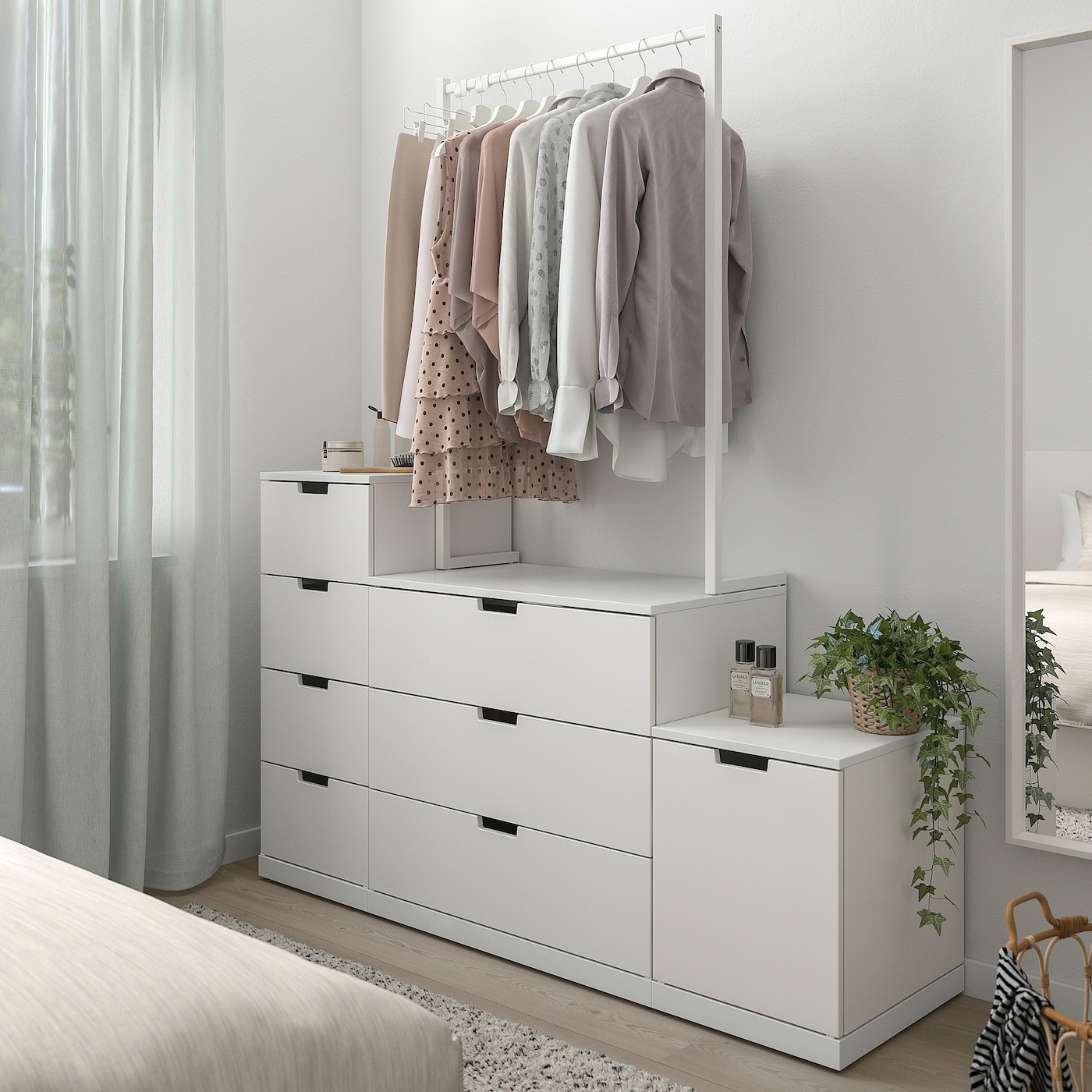 NORDLI Chest of 8 drawers