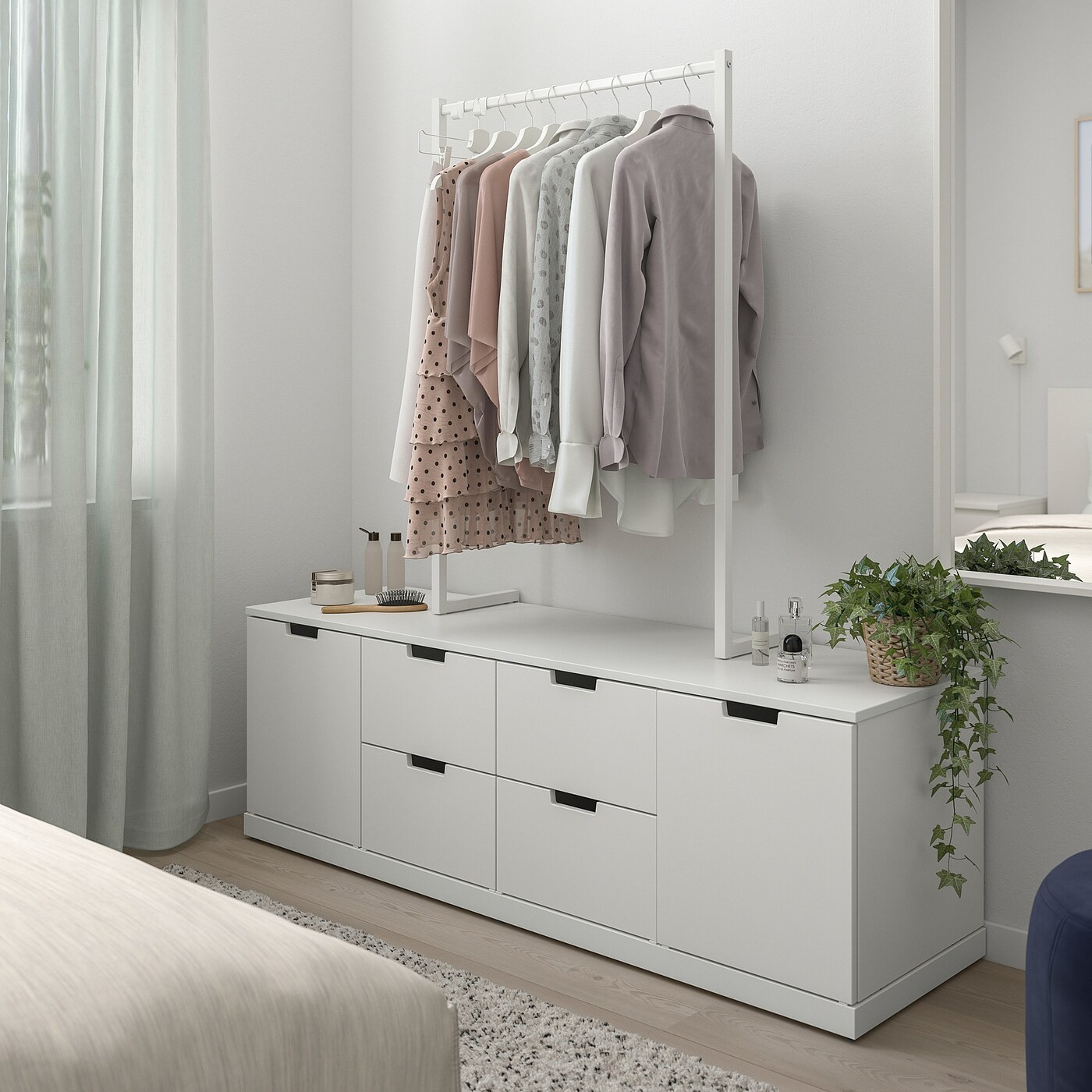 NORDLI Chest of 6 drawers