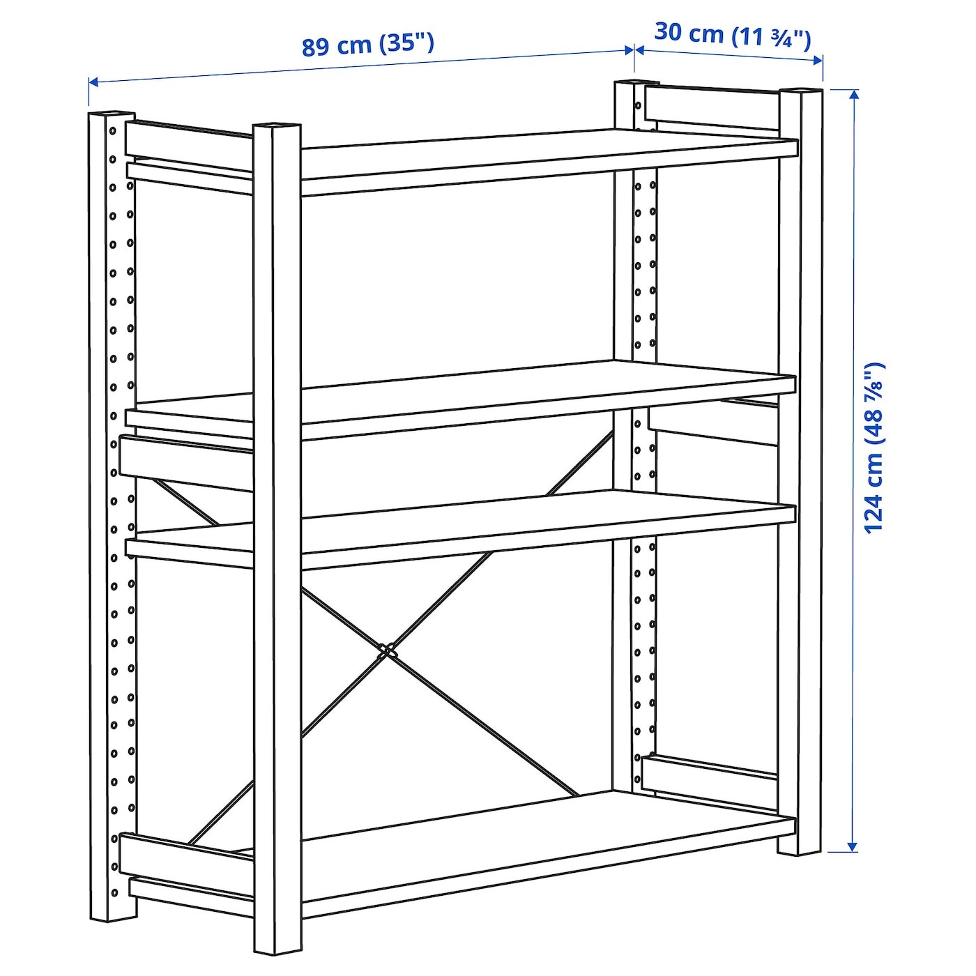 IVAR Shelving unit