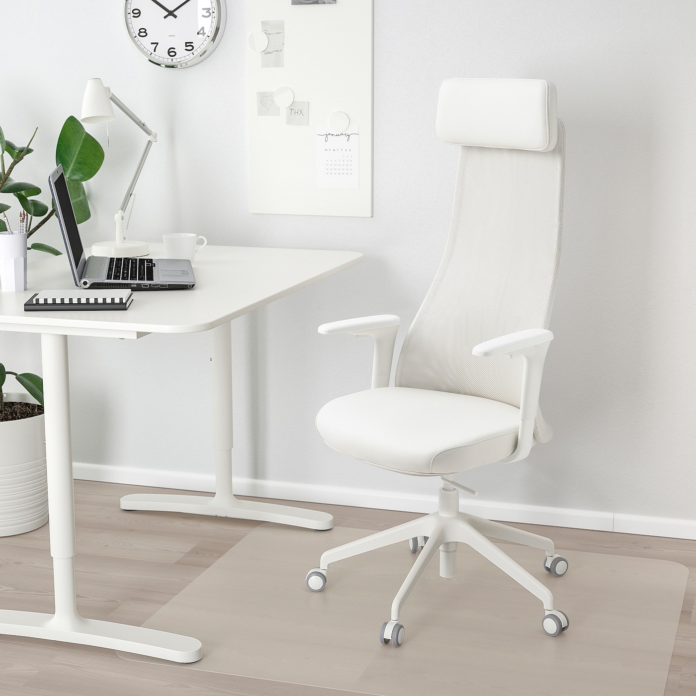 JÄRVFJÄLLET Office chair with armrests