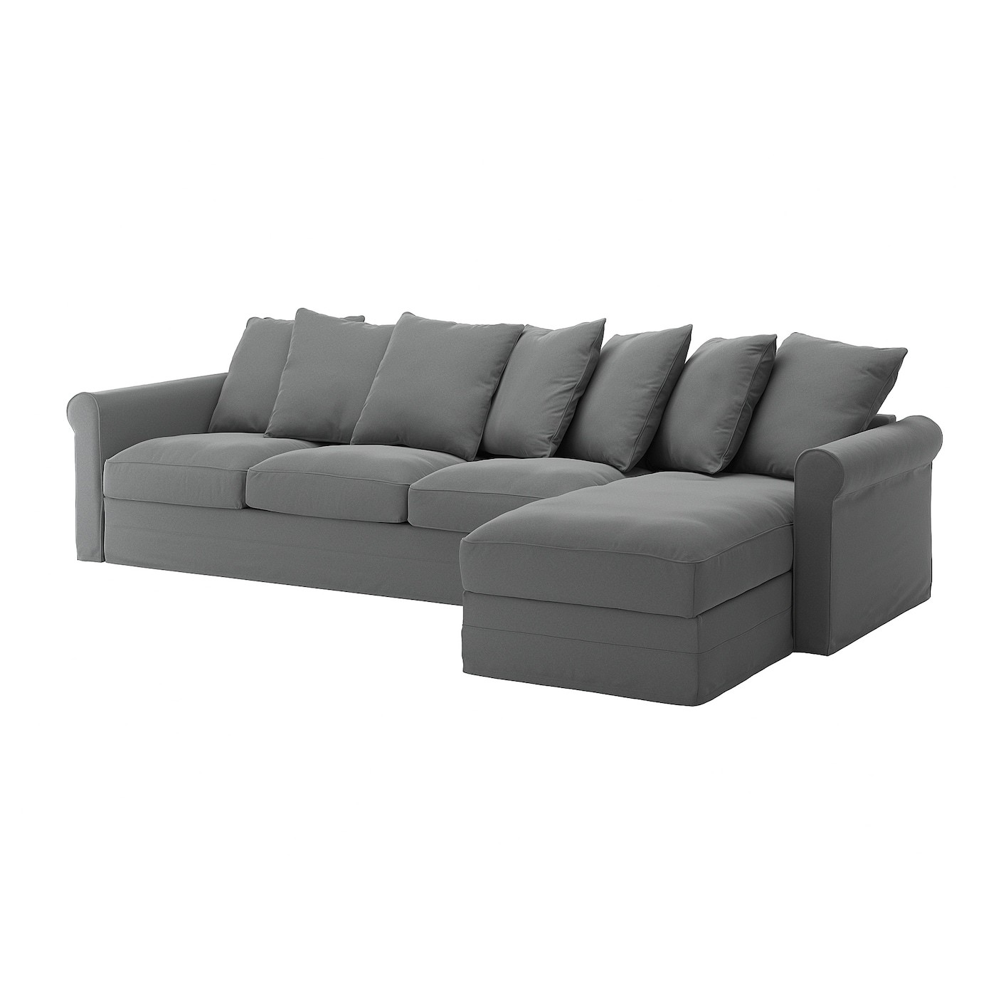 GRÖNLID 4-seat sofa with chaise longue