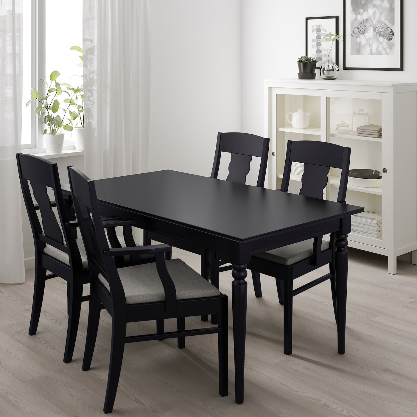 INGATORP / INGATORP Table and 4 chairs