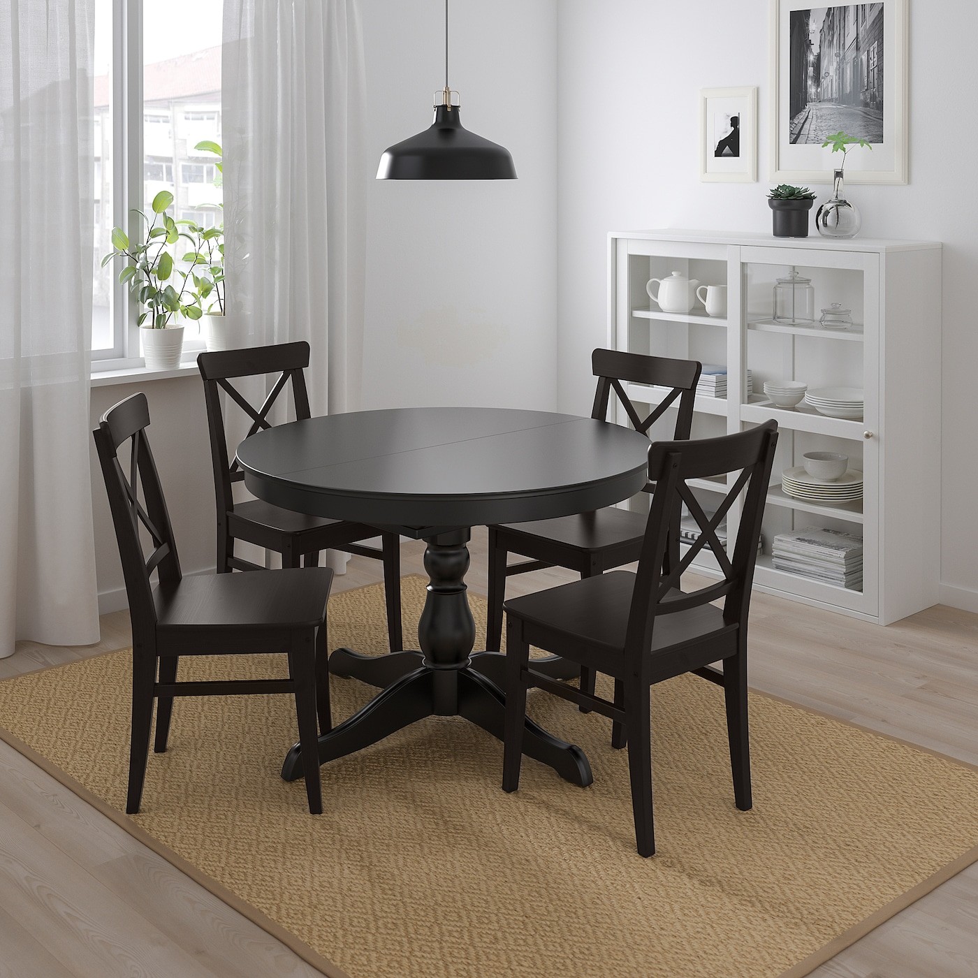 INGATORP / INGOLF Table and 4 chairs