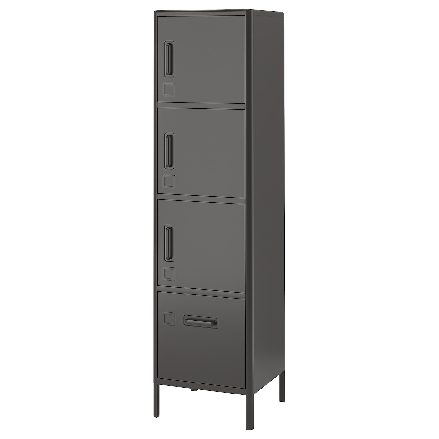 IDÅSEN High cabinet with drawer and doors