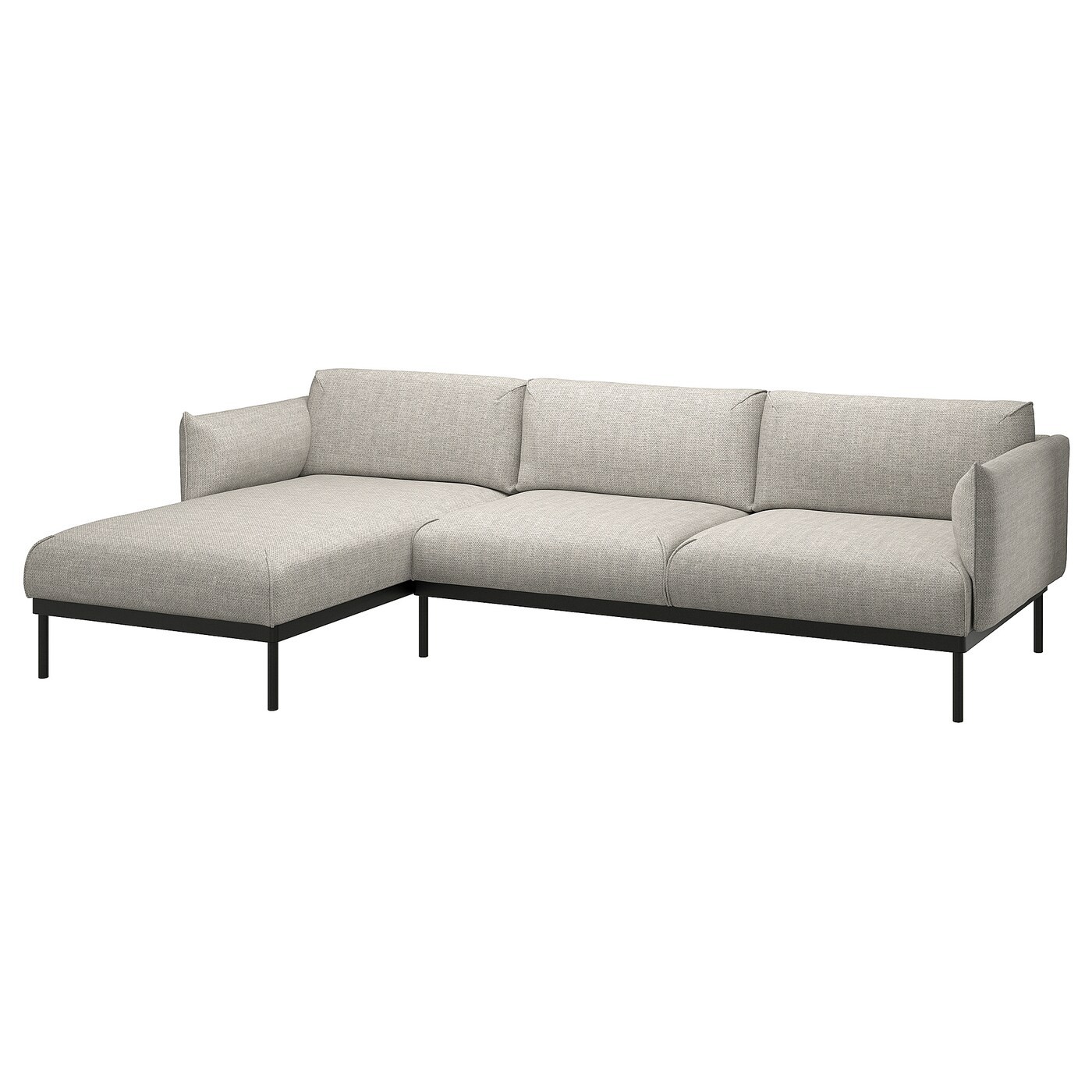 ÄPPLARYD 3-seat sofa with chaise longue