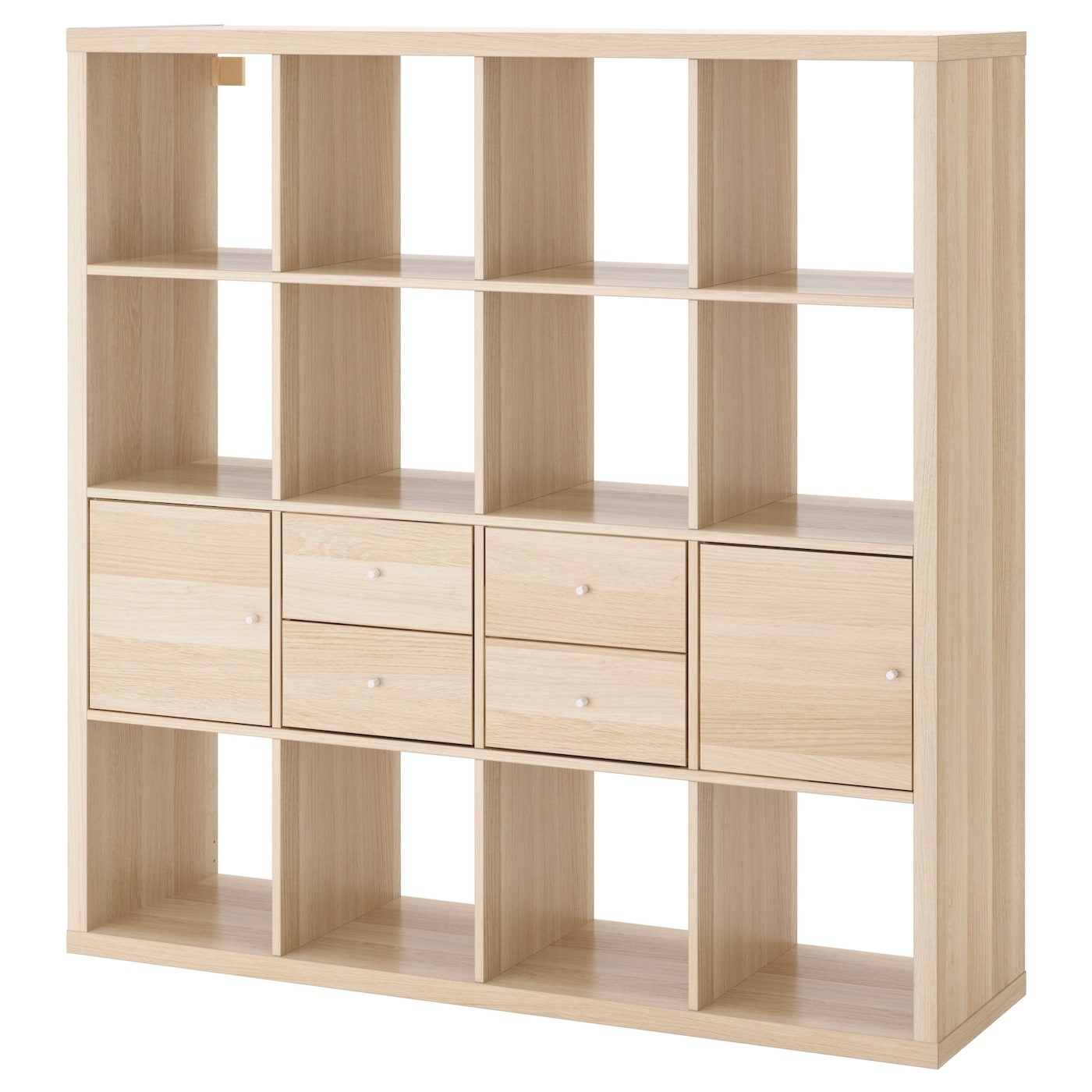 KALLAX Shelving unit with 4 inserts