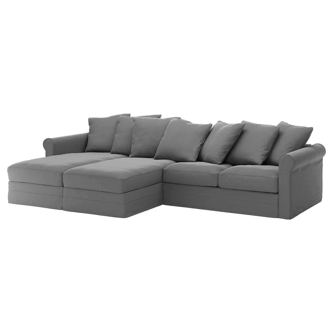 GRÖNLID 4-seat sofa with chaise longues