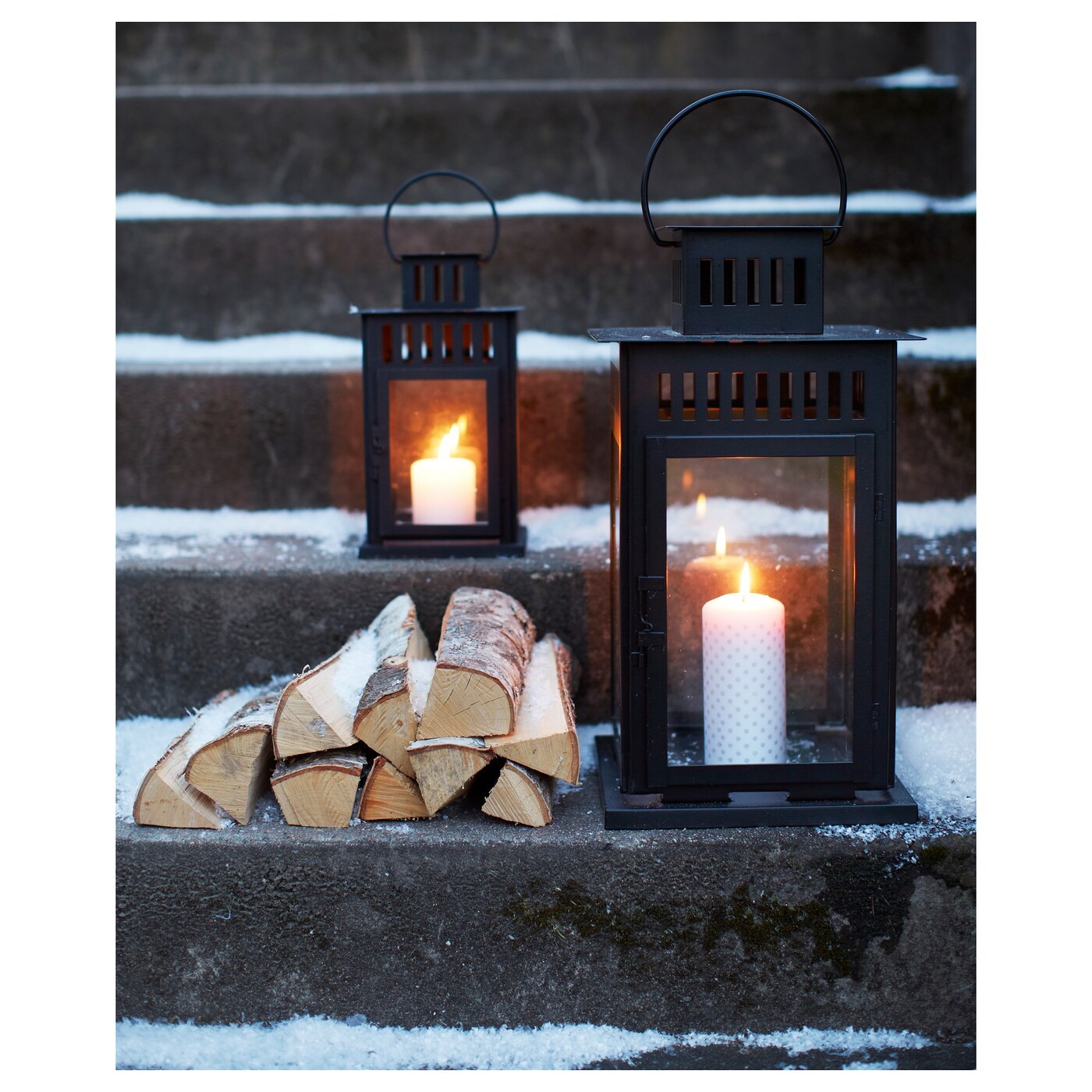 BORRBY Lantern for block candle