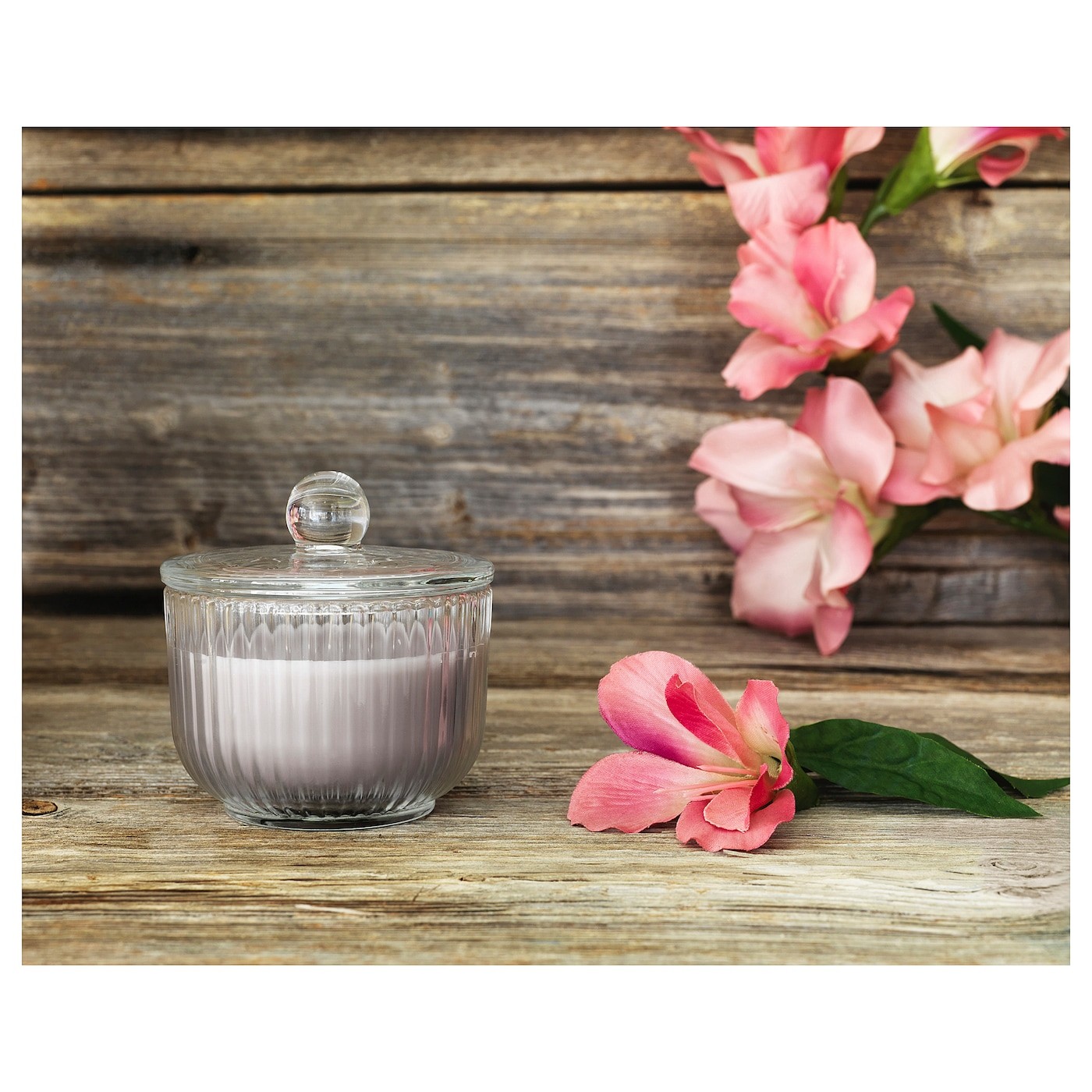 BLOMDOFT Scented candle in glass