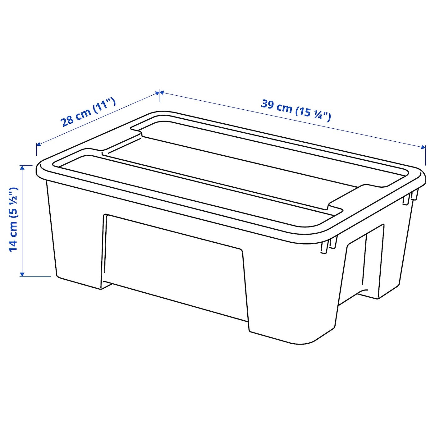 SAMLA Box with lid