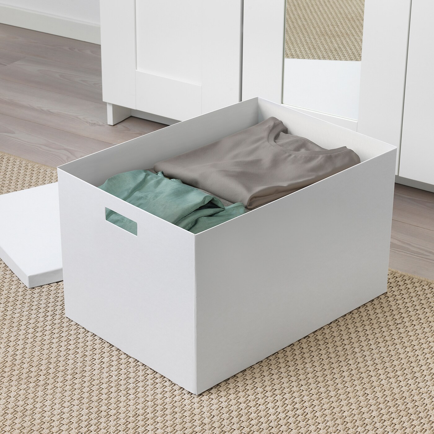 TJENA Storage box with lid