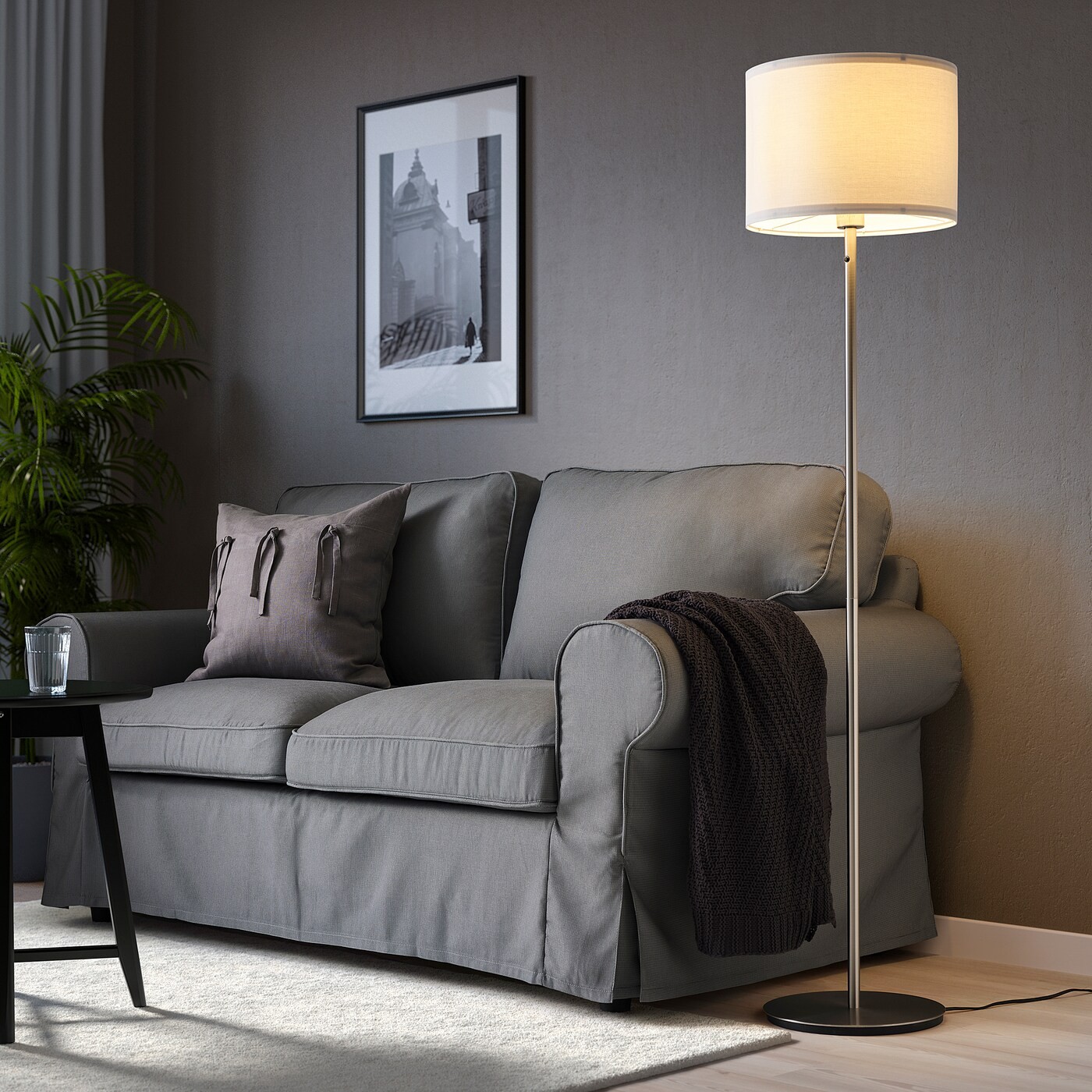 SKAFTET Floor lamp base