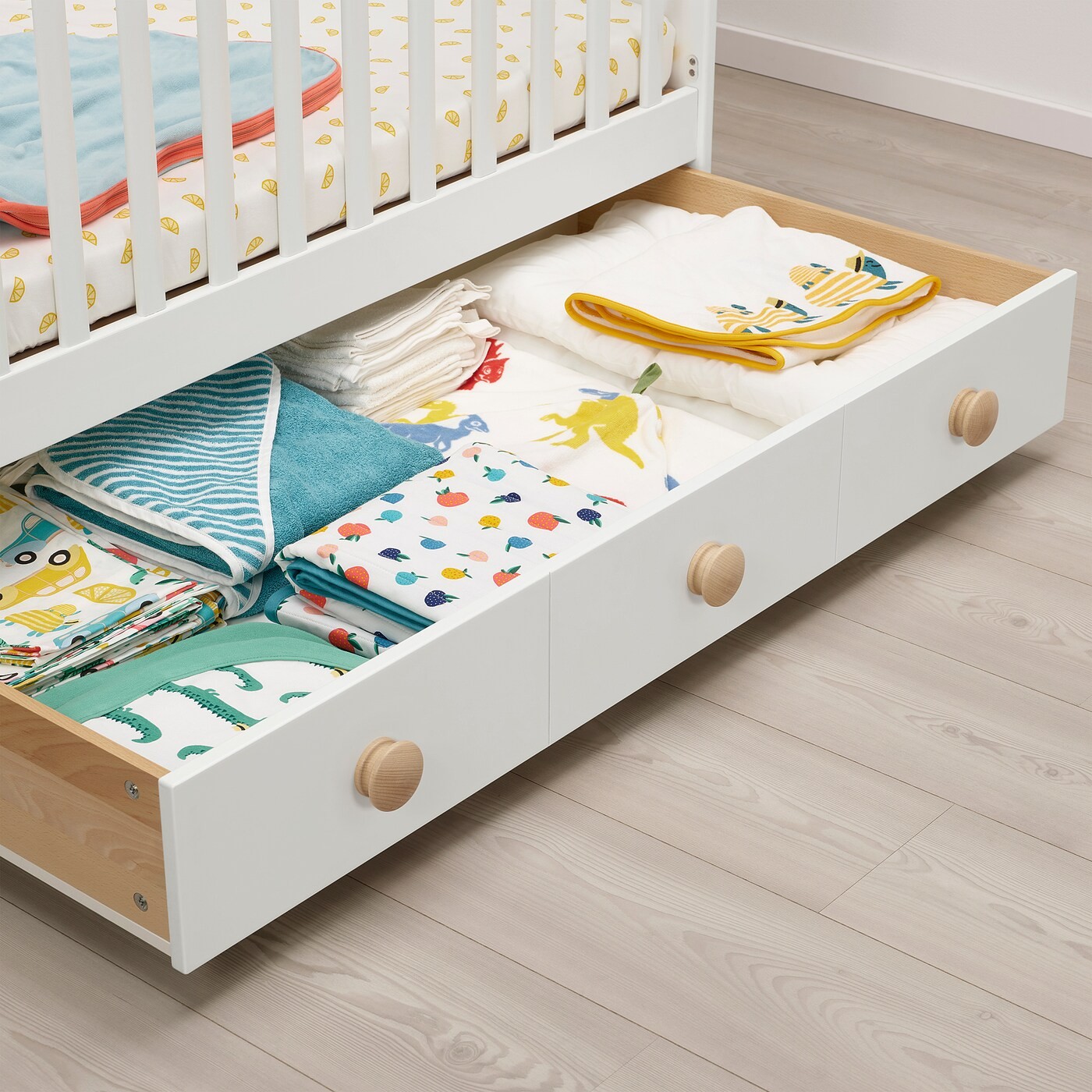 GONATT Cot with drawer